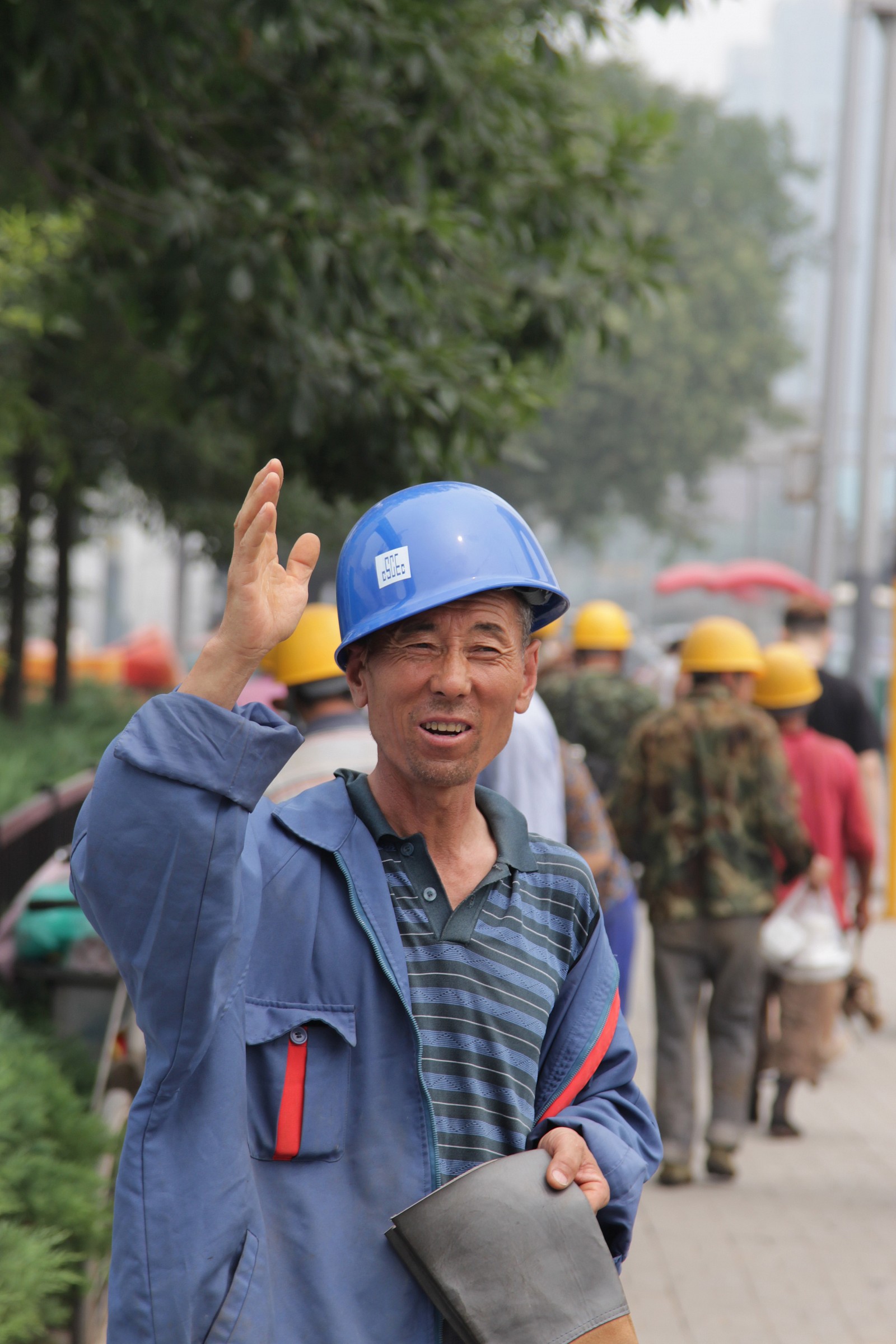 Chinese worker