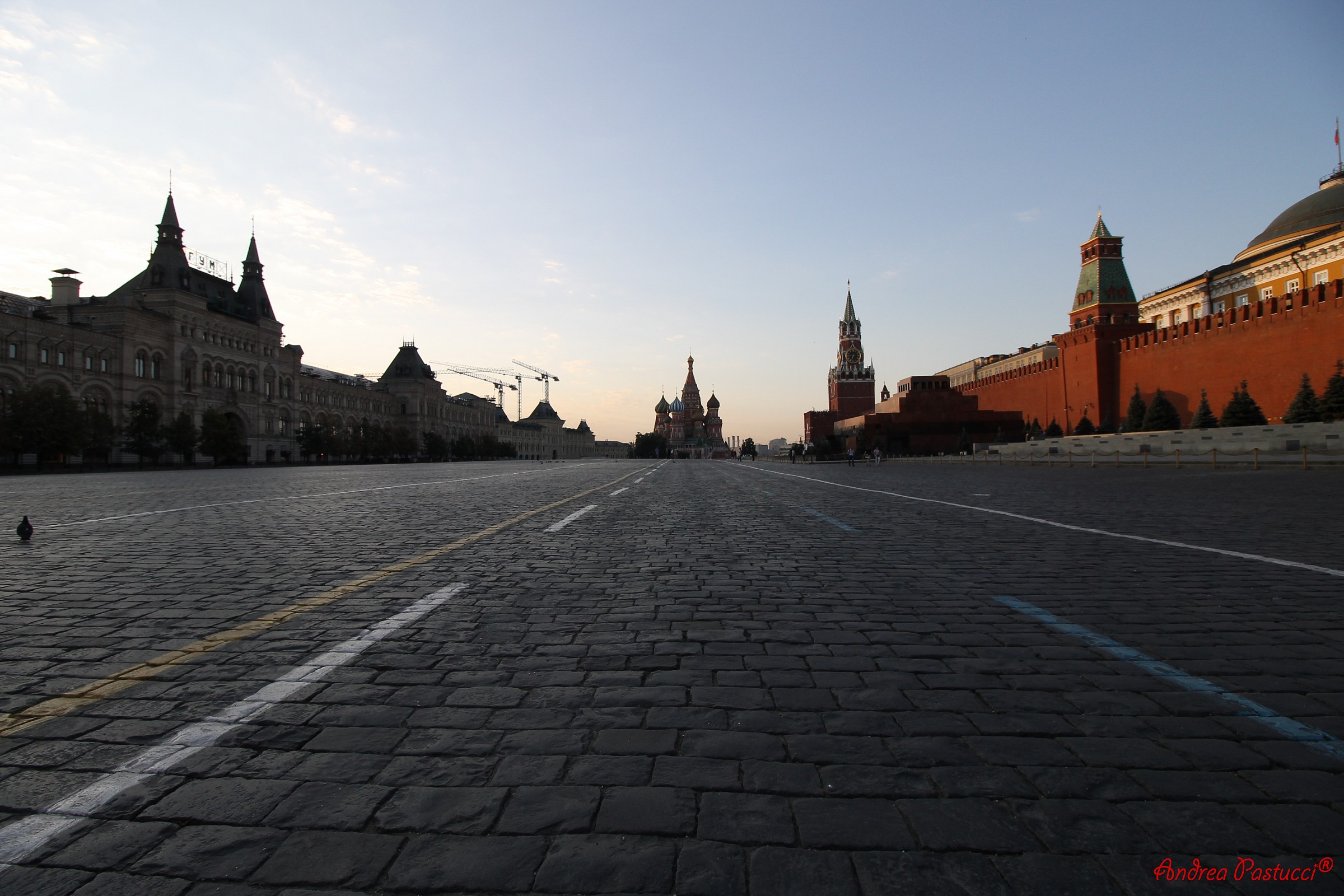 prospettive in piazza Rossa - Mosca