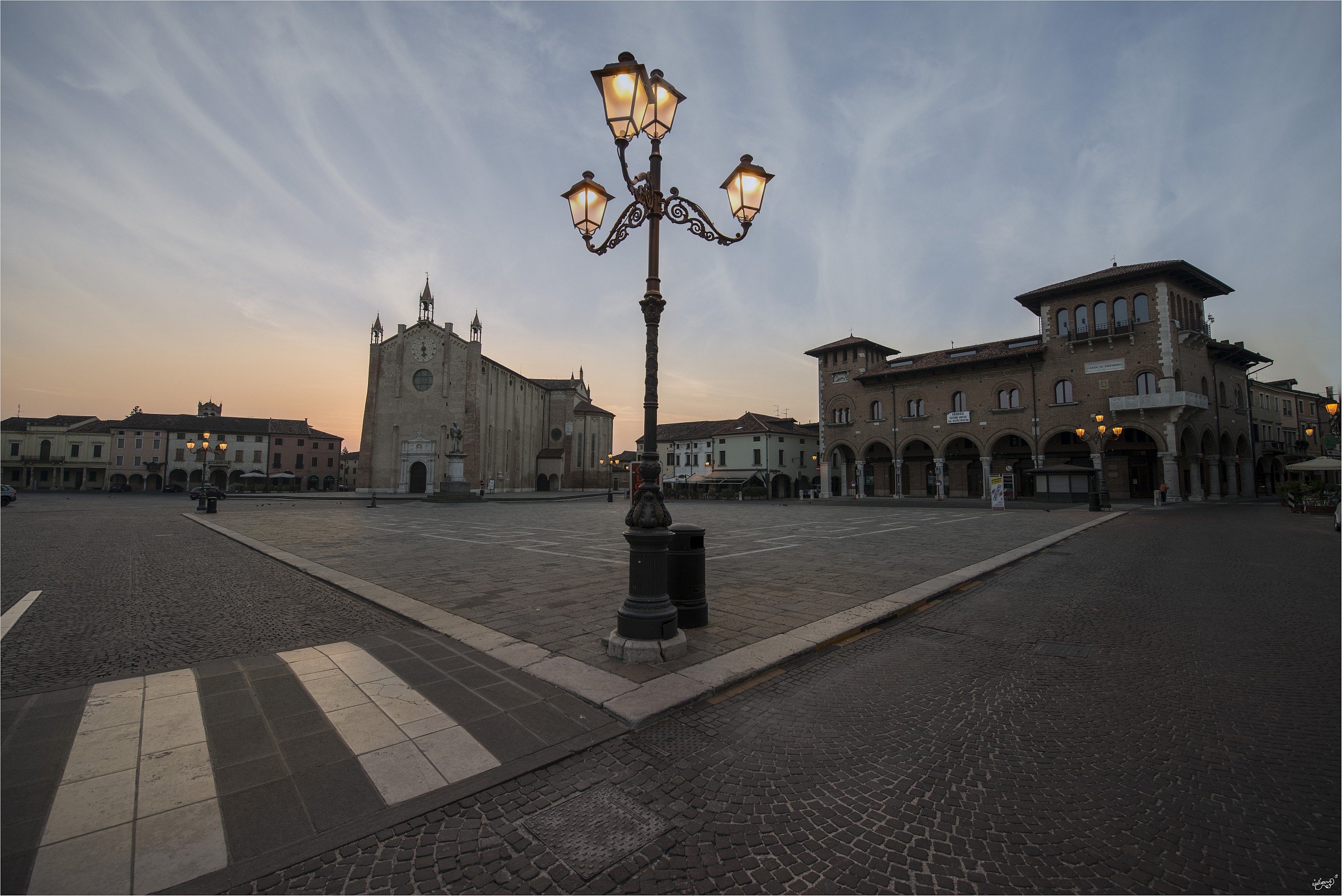 Montagnana dawn