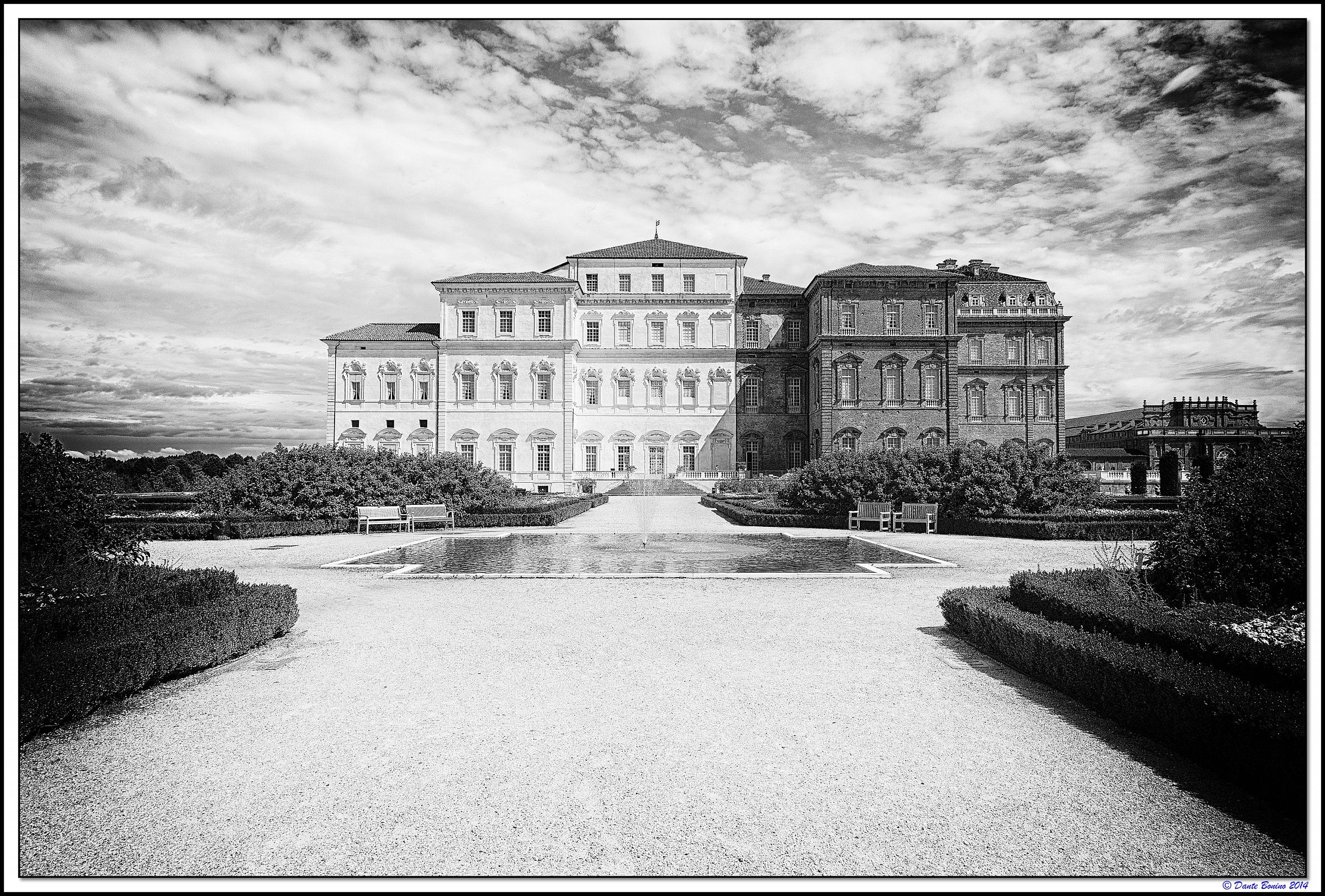 La facciata ad ovest