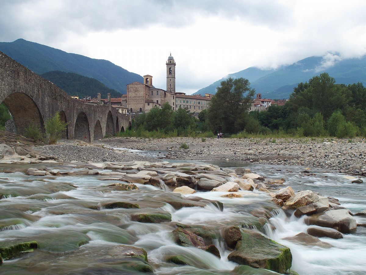 Fiume Trebbia, Bobbio