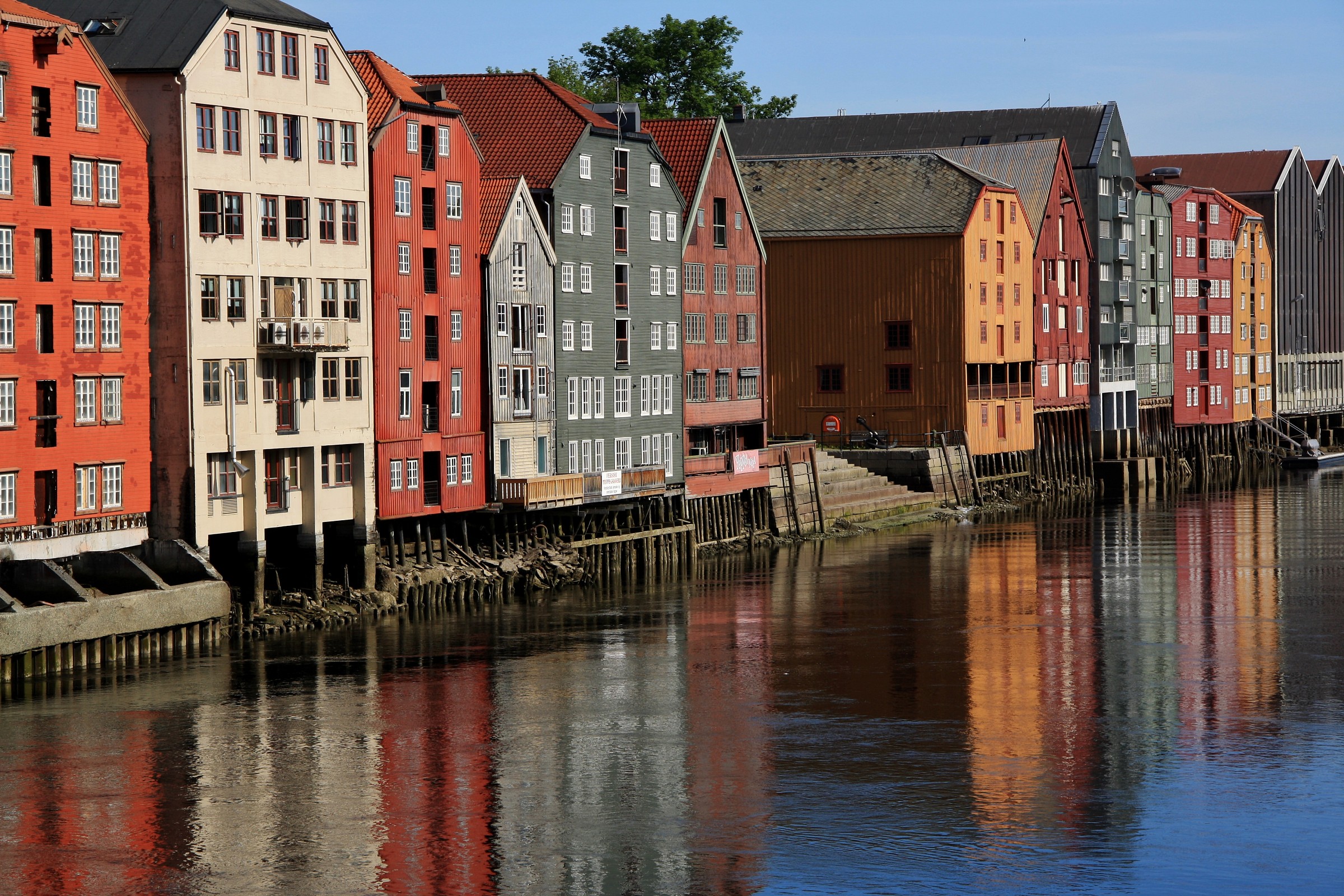 Trondheim river