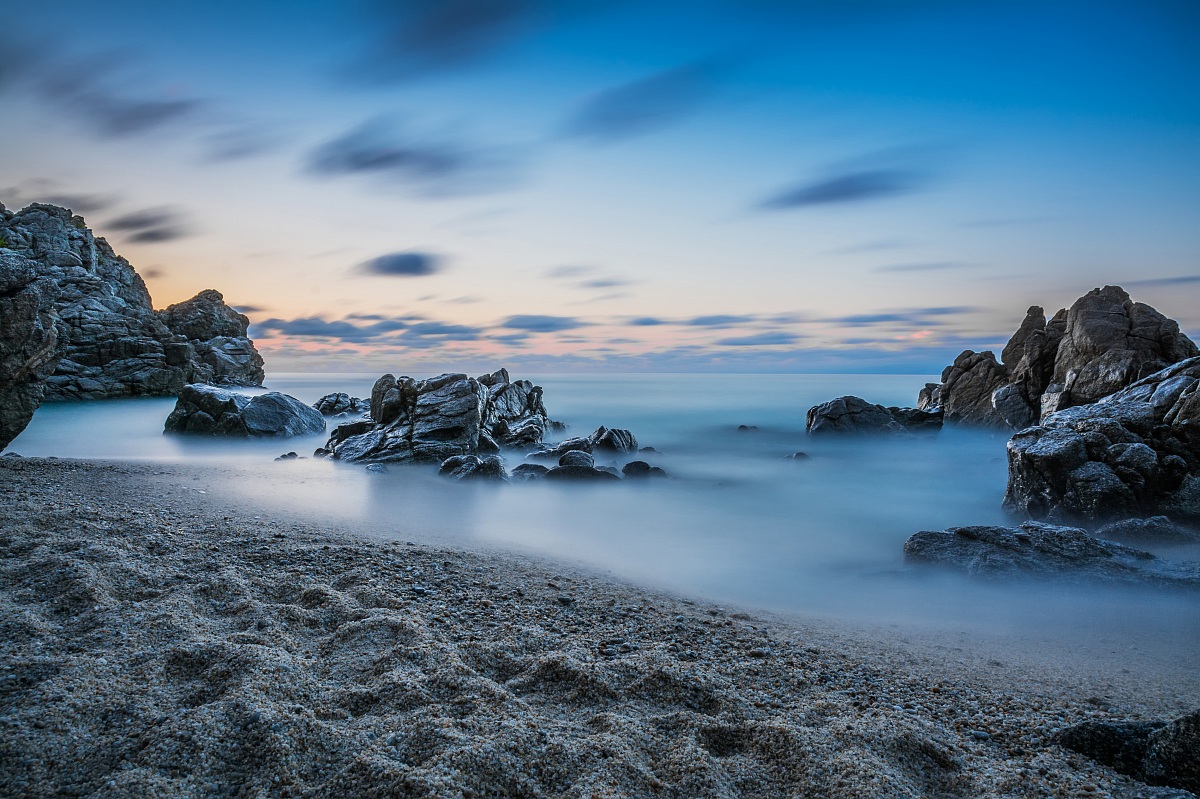 Sunset on the Tyrrhenian Sea