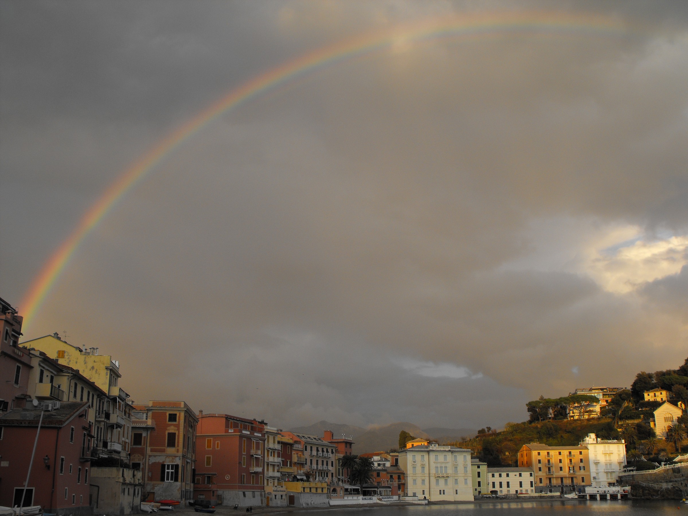 Rainbow in the Bay of Silence
