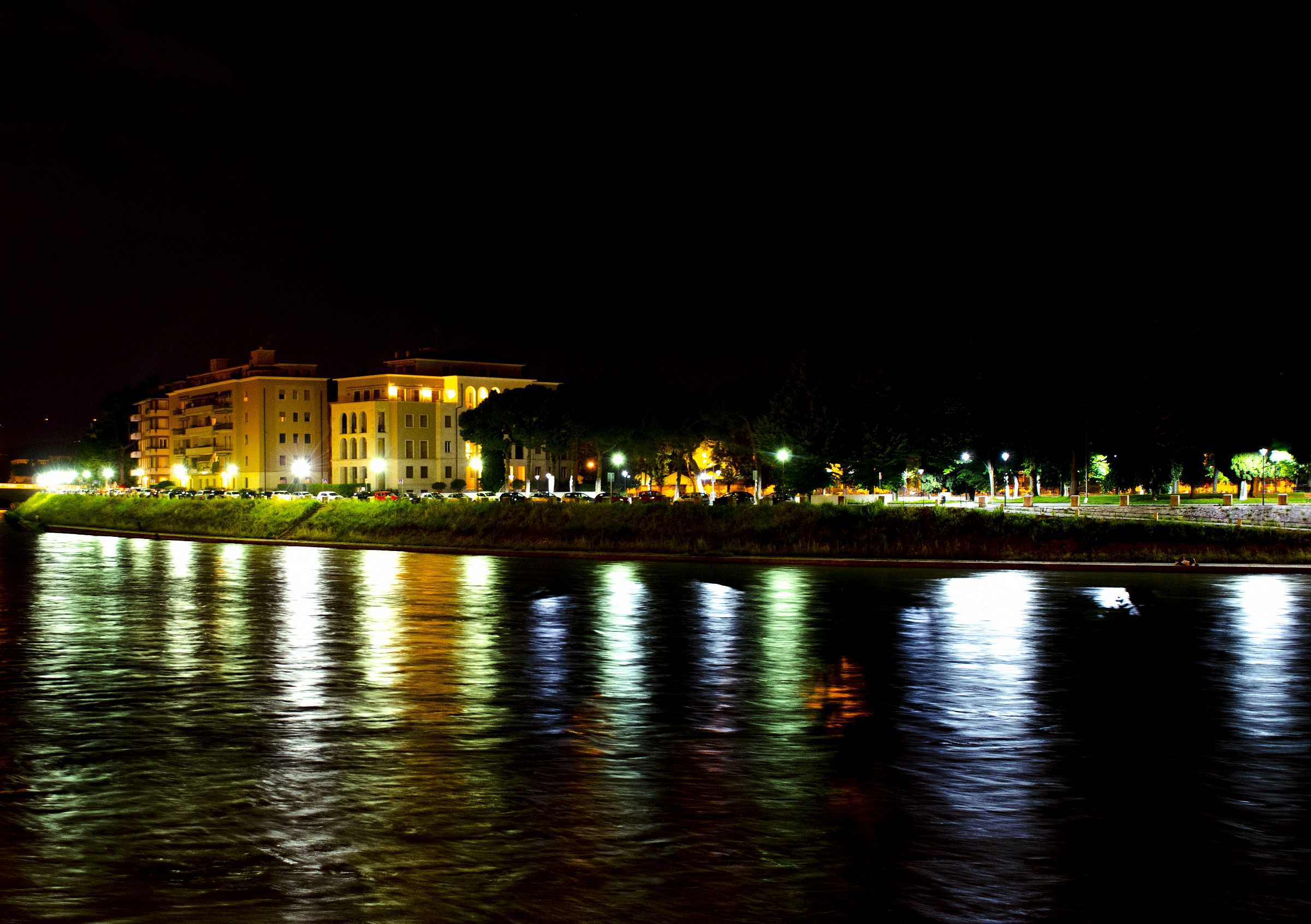 Sulla riva dell'Adige