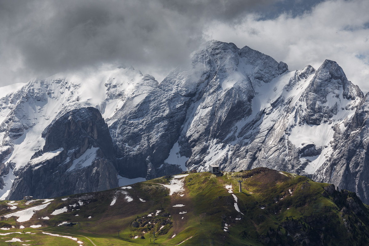 La neve di luglio sul Gran Vernel...