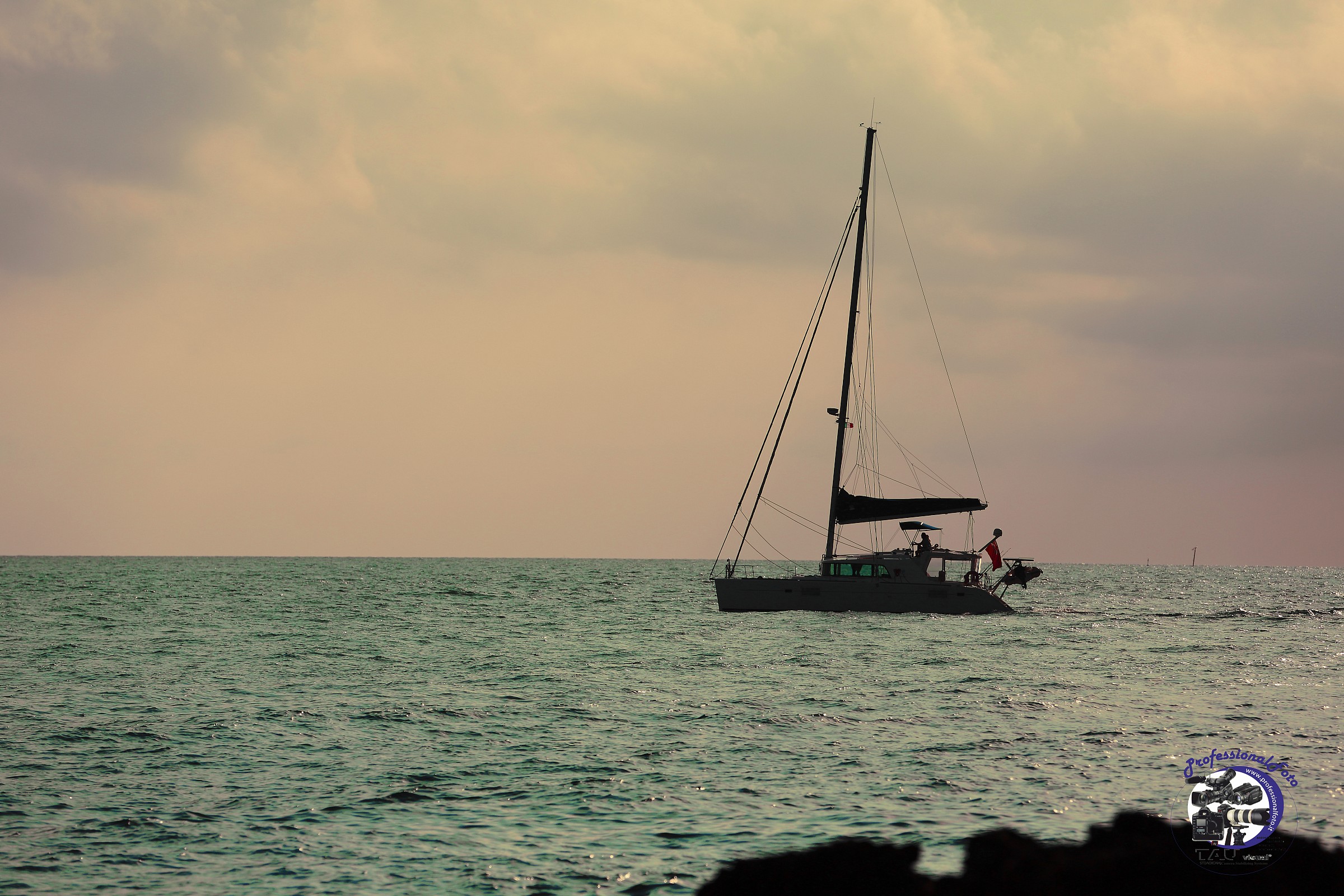 sunset in Castiglioncello