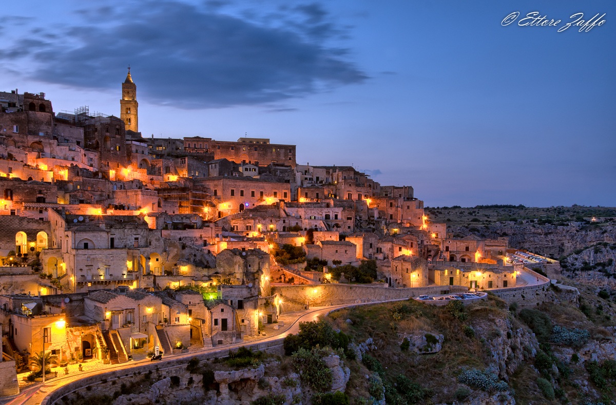 Matera all'ora blu