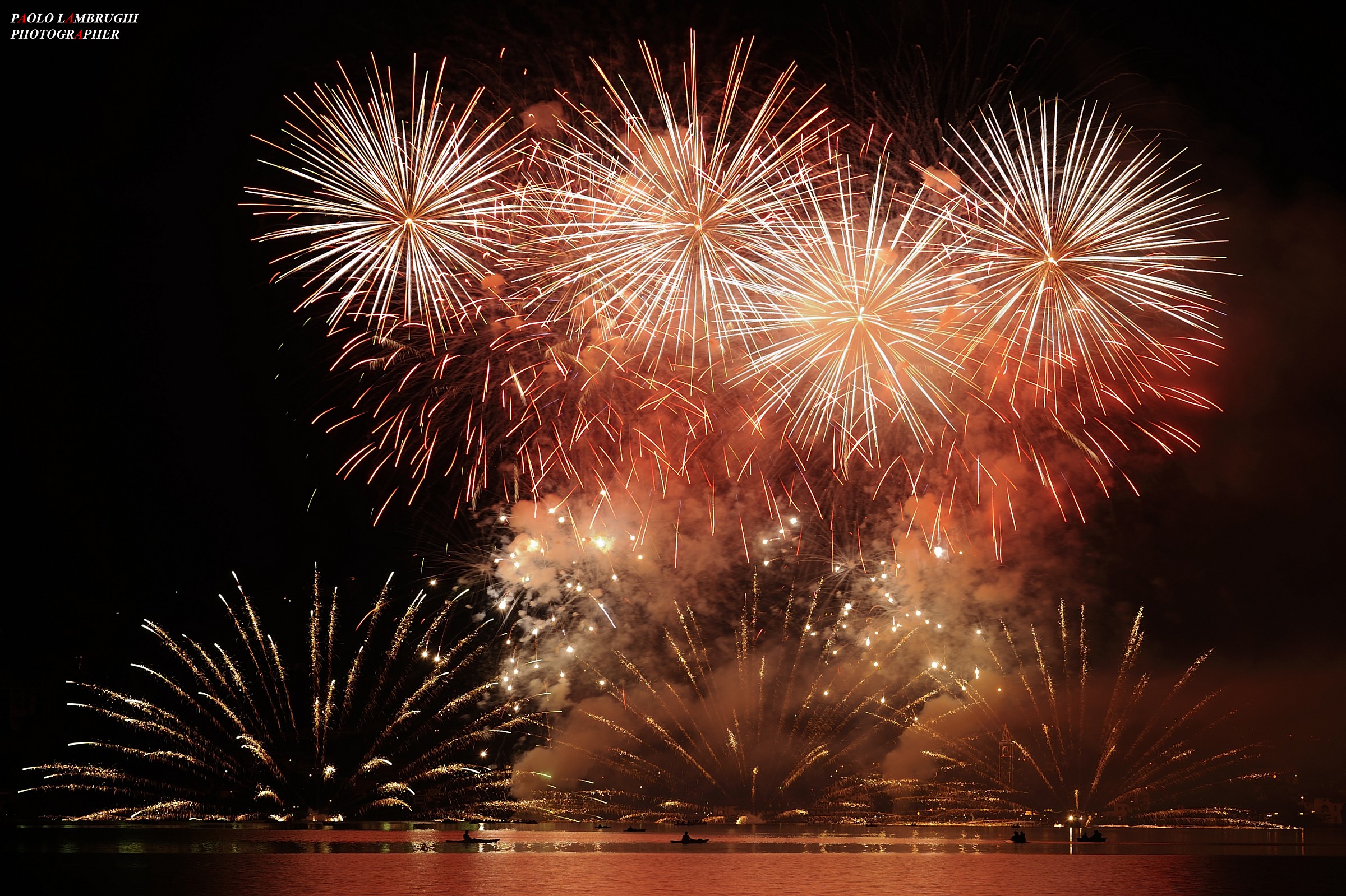 Fuochi d'artificio Pusiano 2014