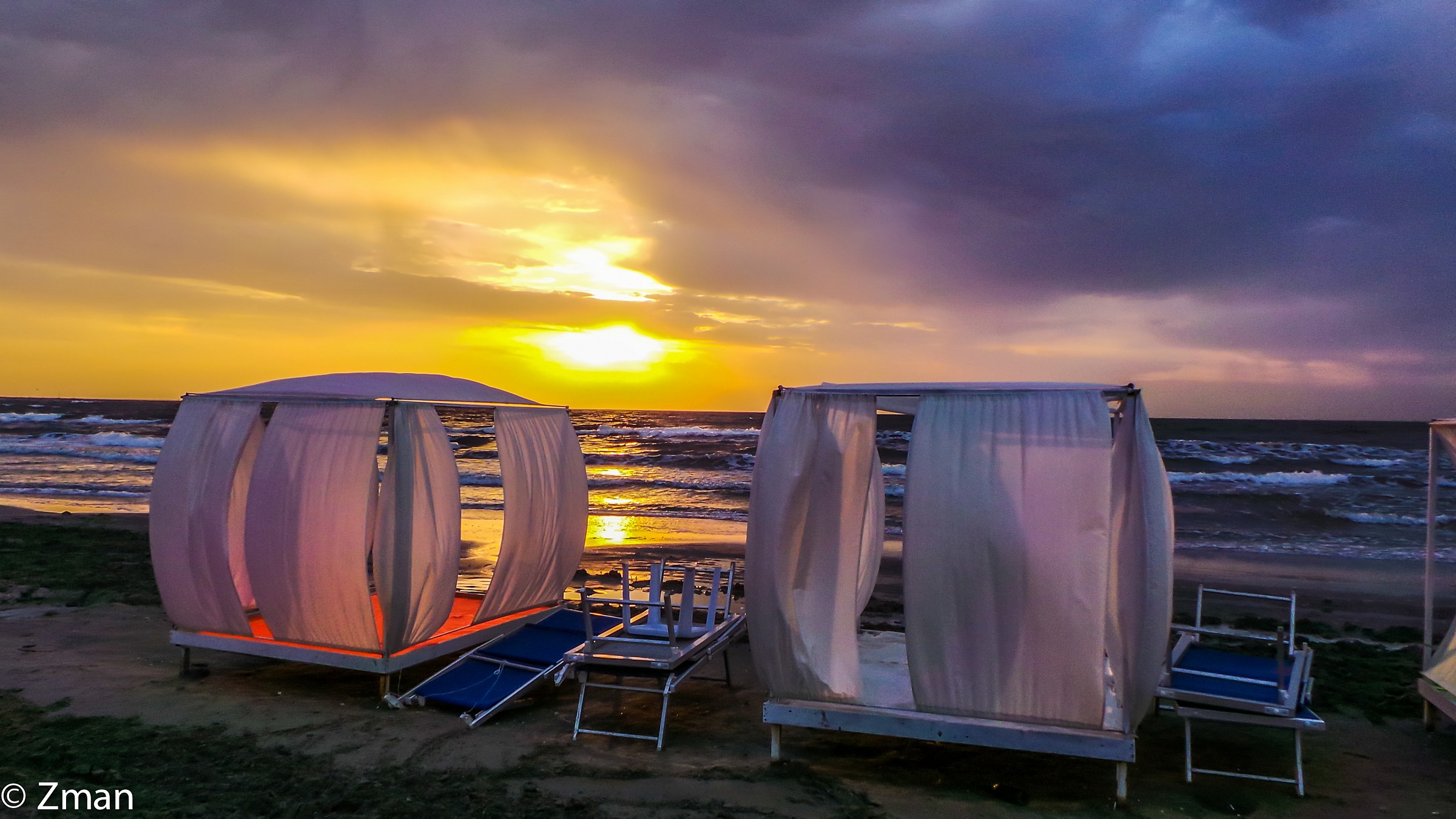 Sunrise Over The Black Sea at Constanta