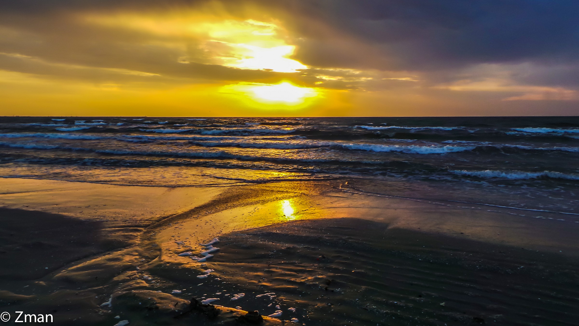 Sunrise Over The Black Sea at Constanta