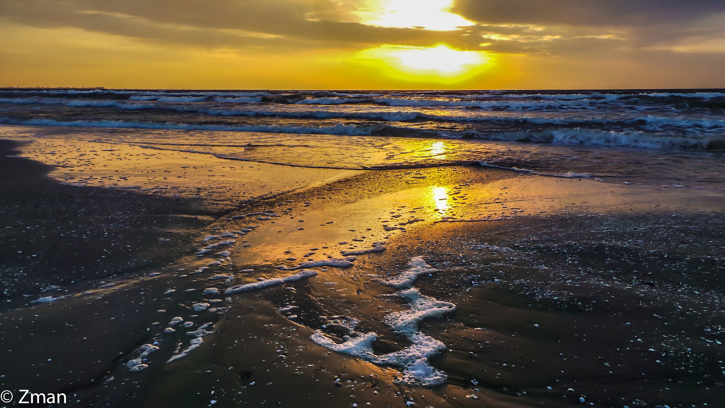 Sunrise Over The Black Sea at Constanta