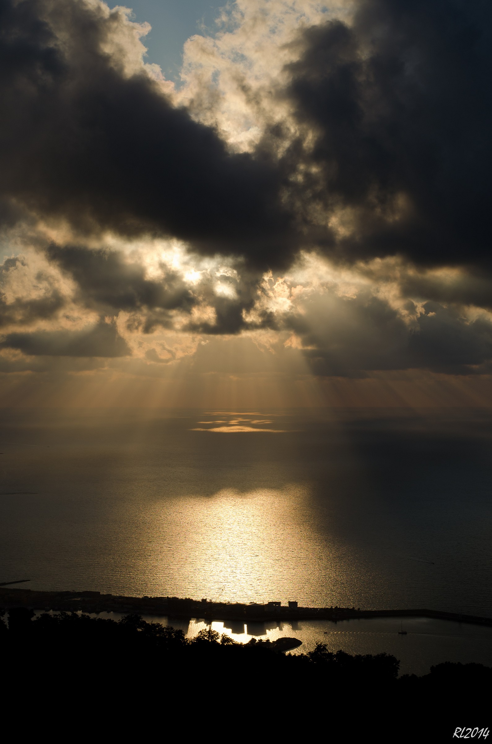 Sunset over Pizzo Calabro