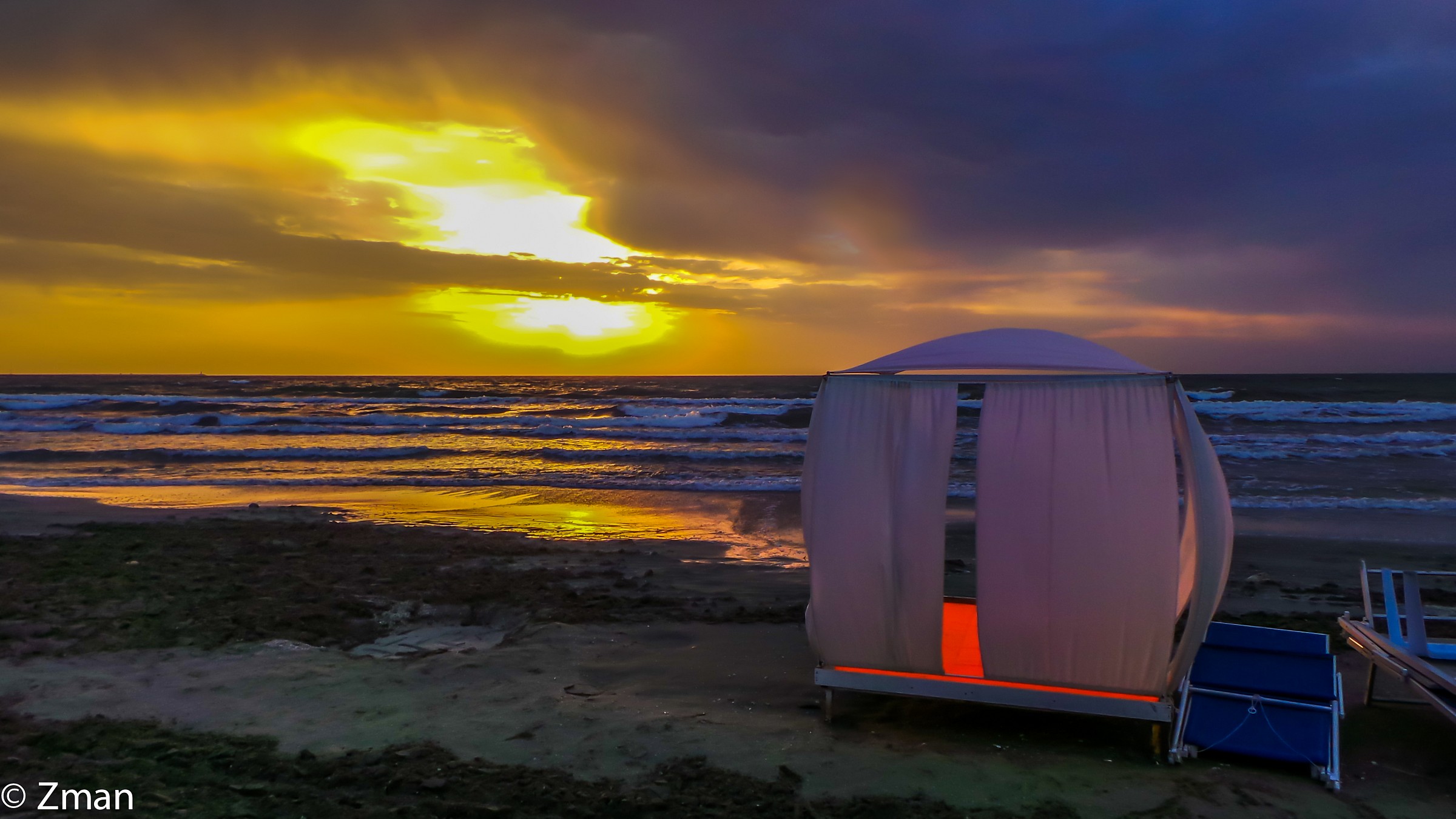 Sunrise Over The Black Sea at Constanta
