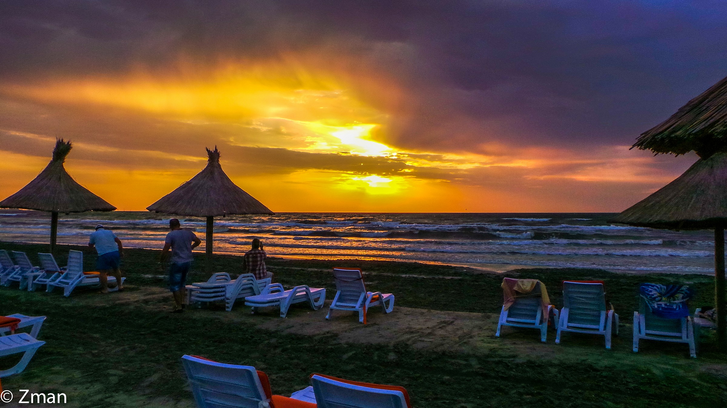 Sunrise Over The Black Sea at Constanta