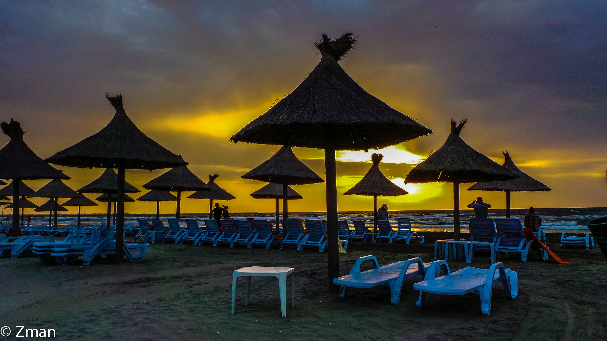 Sunrise Over The Black Sea at Constanta