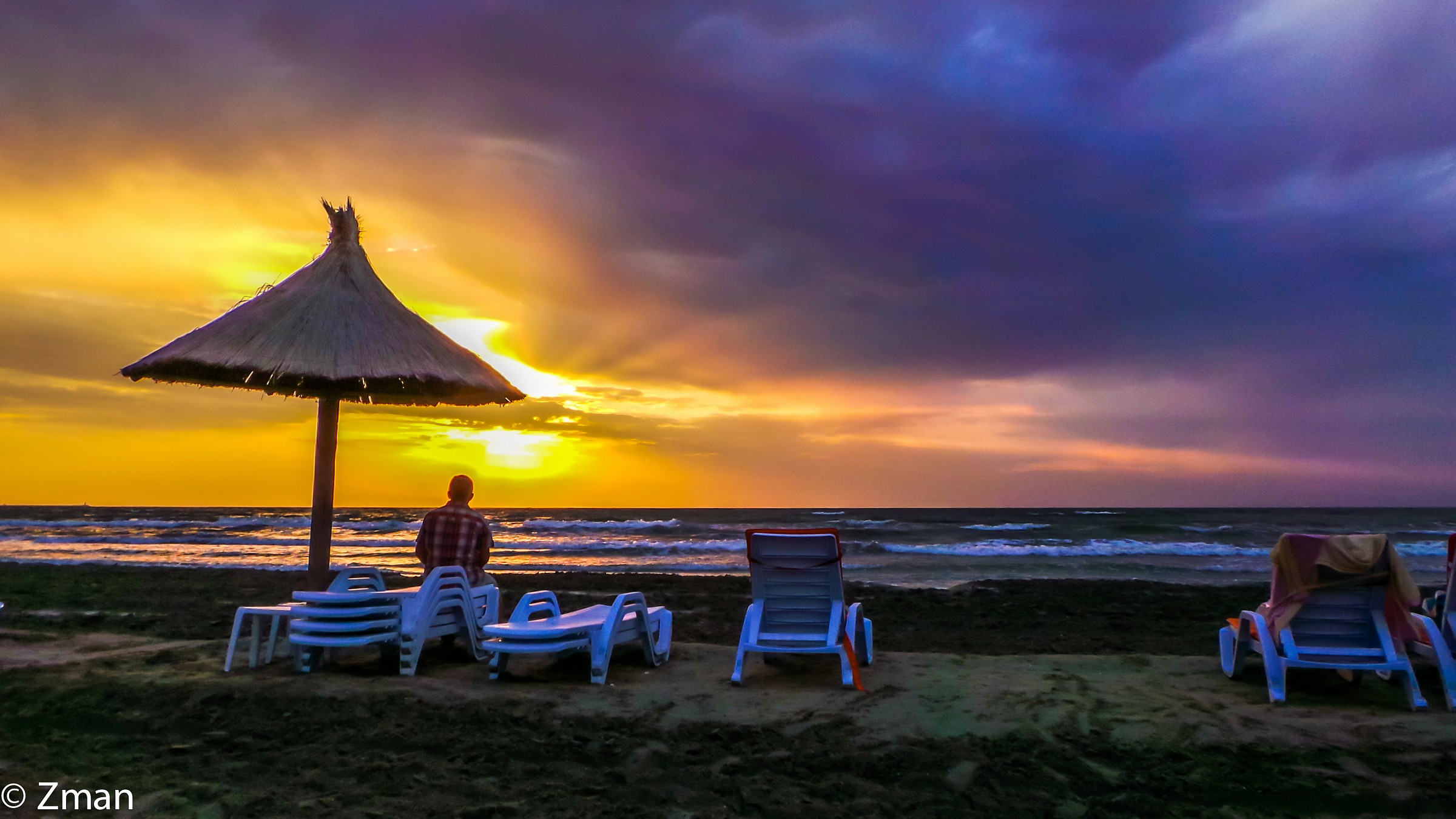 Sunrise Over The Black Sea at Constanta