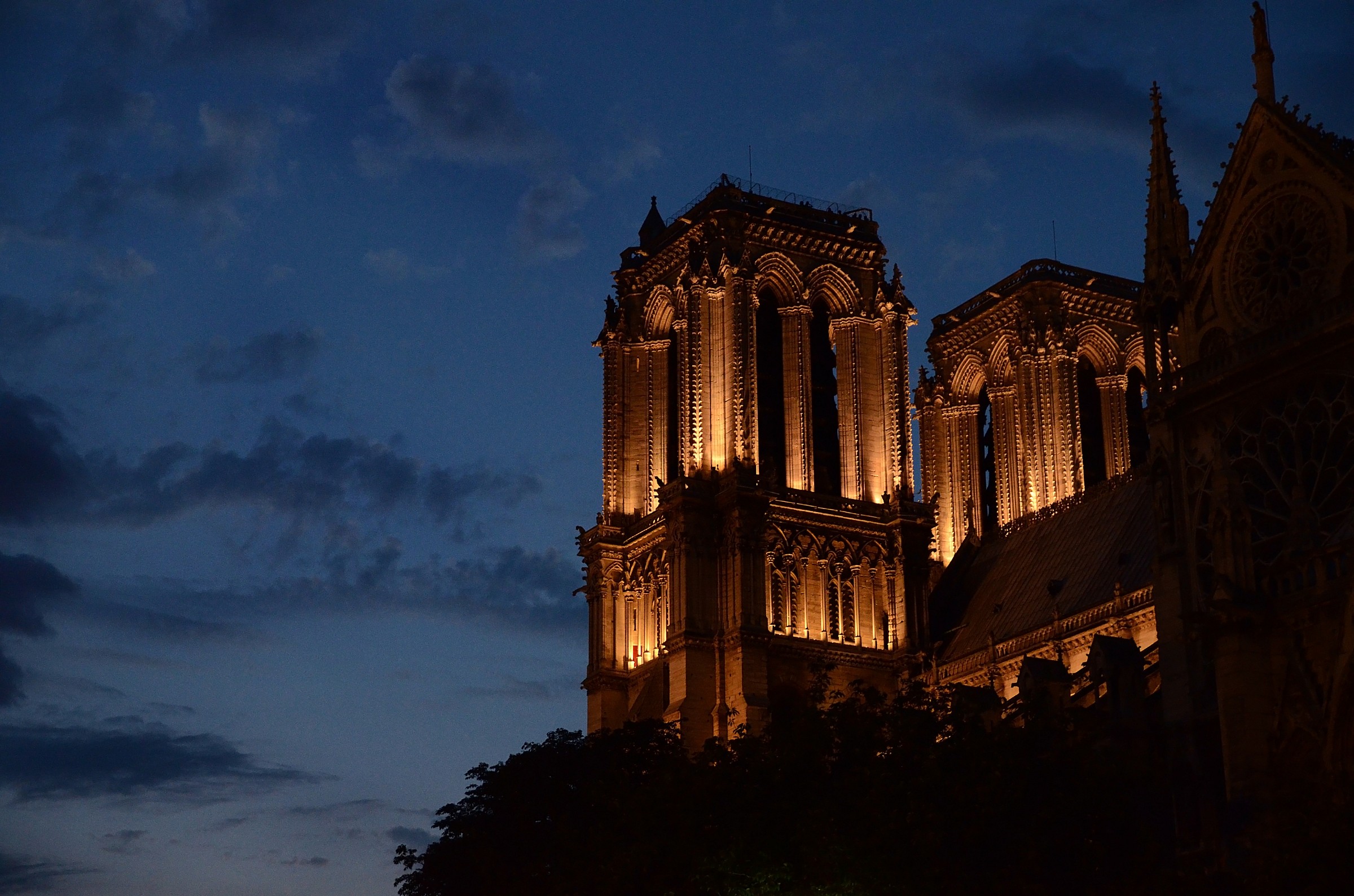 A part of Notre Dame de Paris