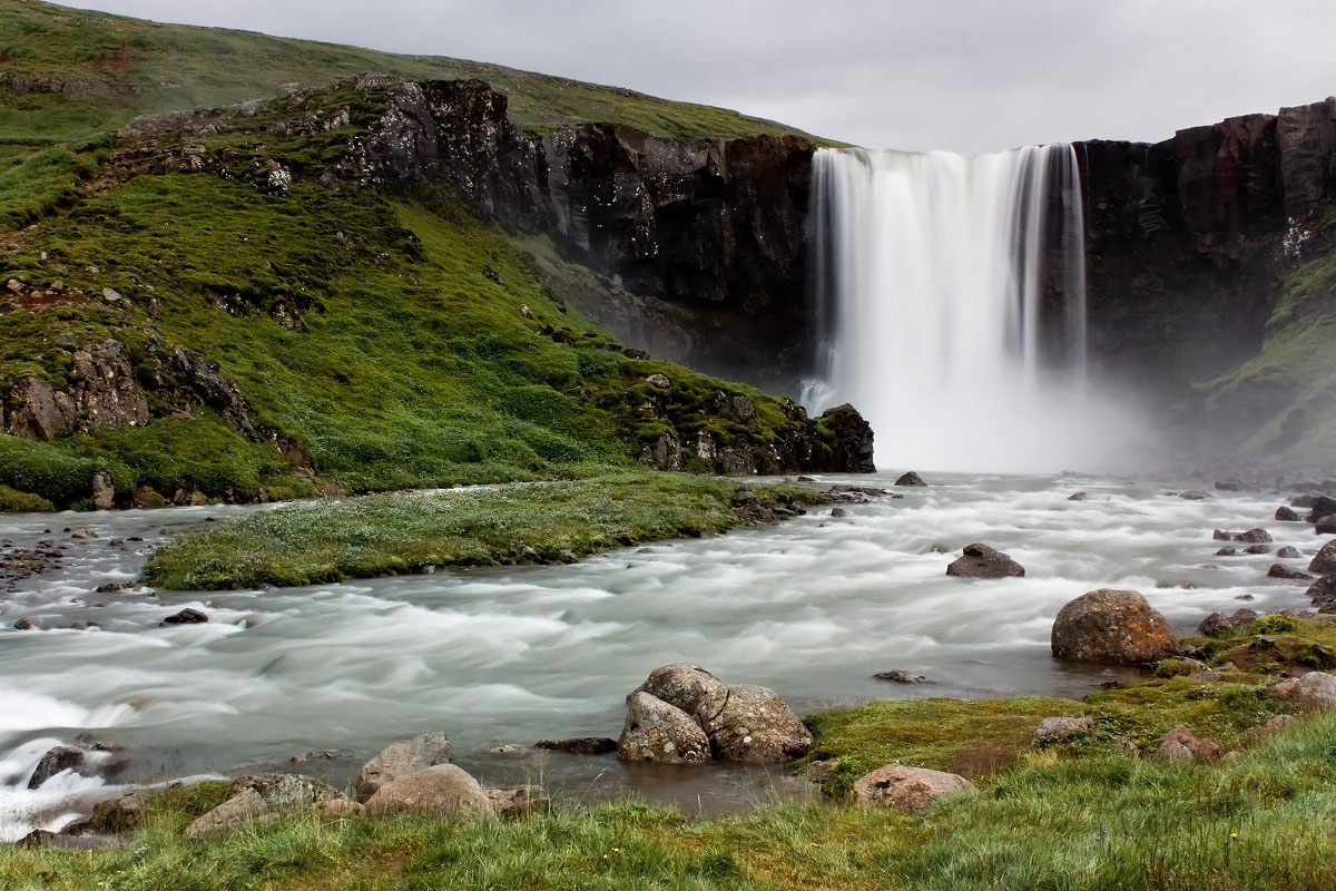 Gufufoss waterfalls, Iceland