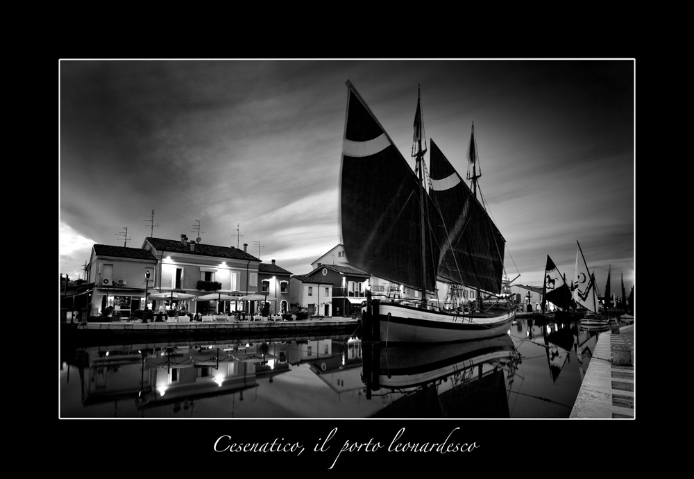 Cesenatico, porto leonardesco
