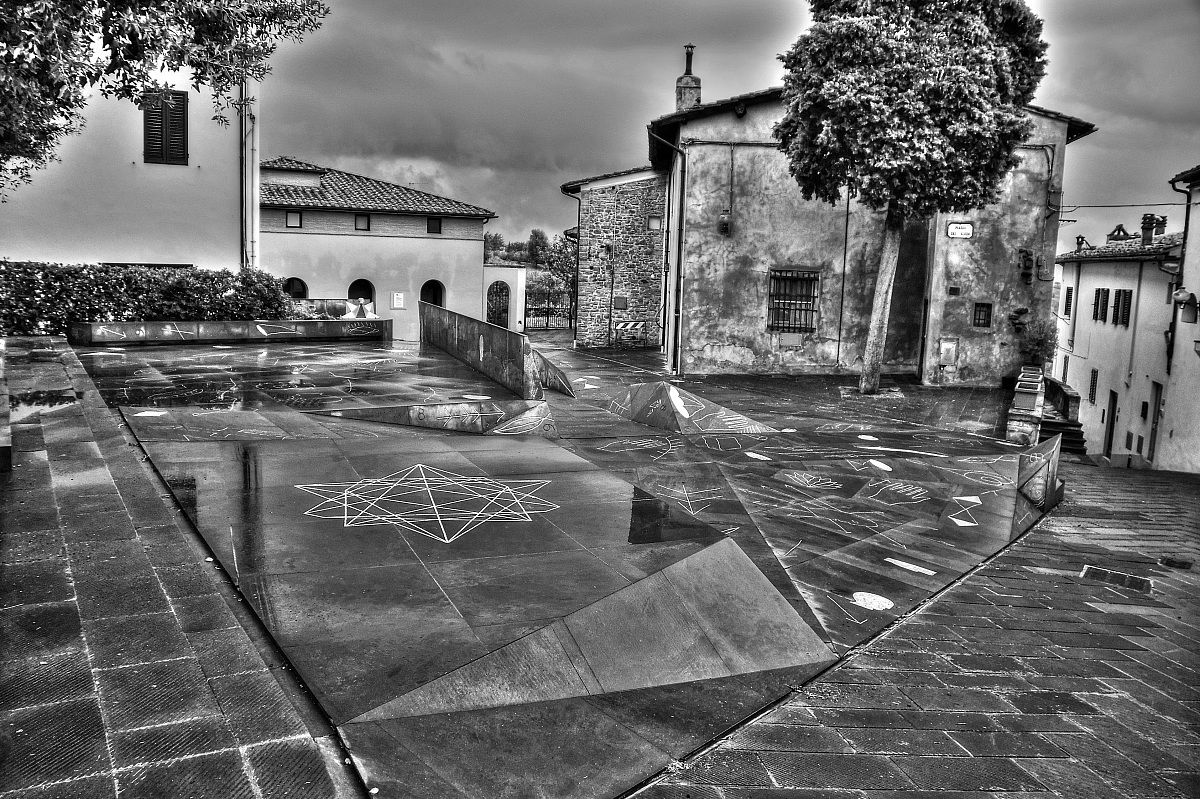 Vinci paese di Leonardo - piazza