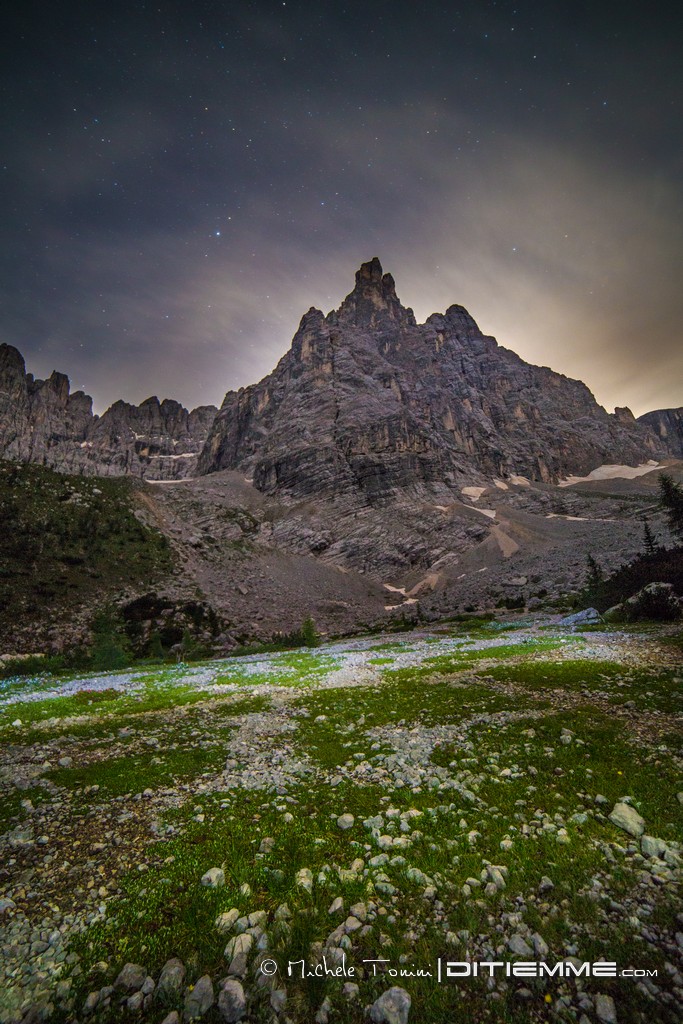 Night at Lake Sorapis