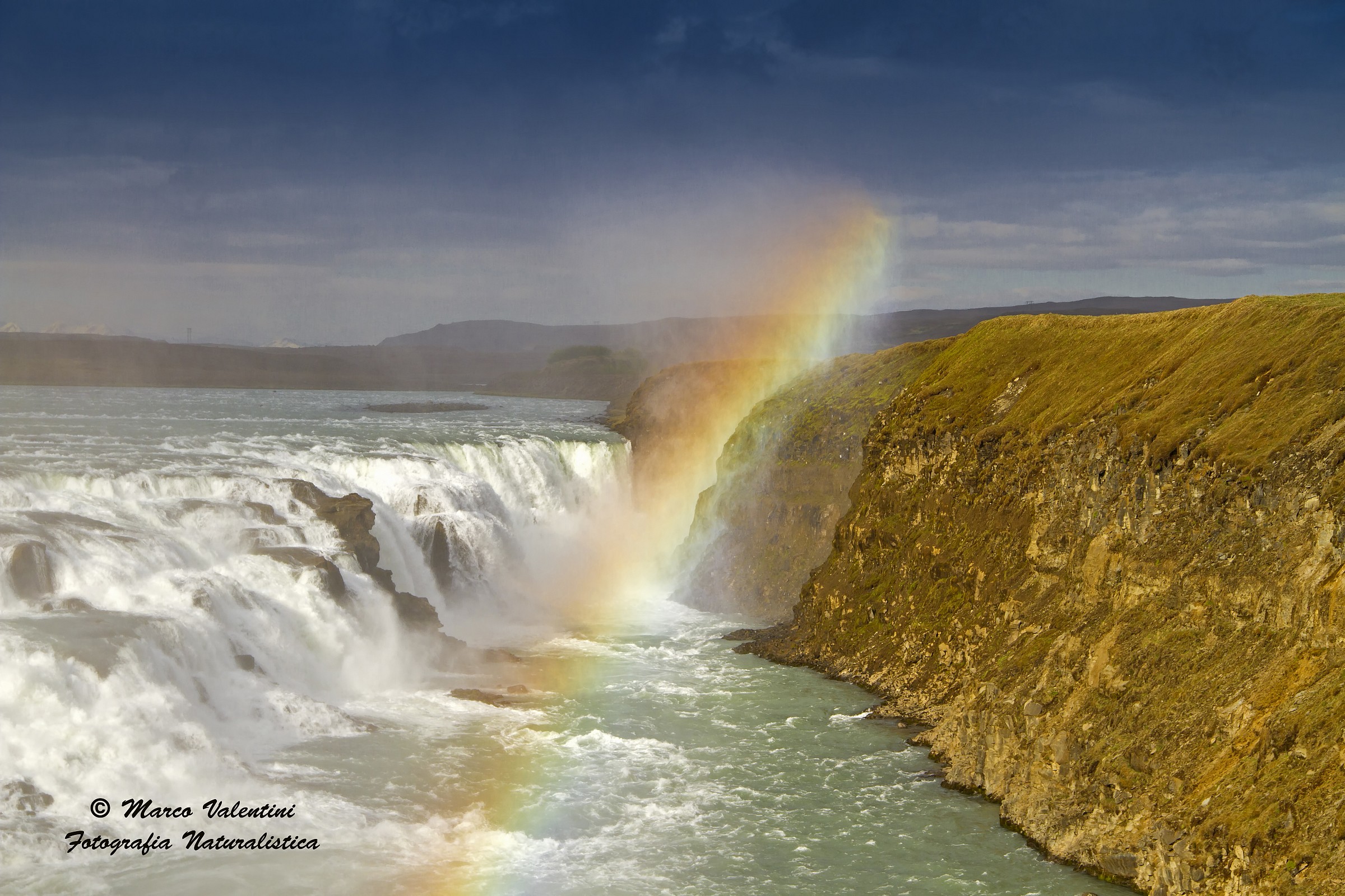 Rainbow at Gullfoss