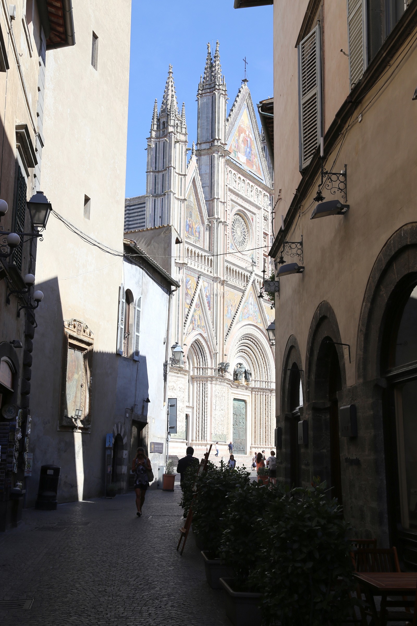 Veduta laterale Duomo di Orvieto