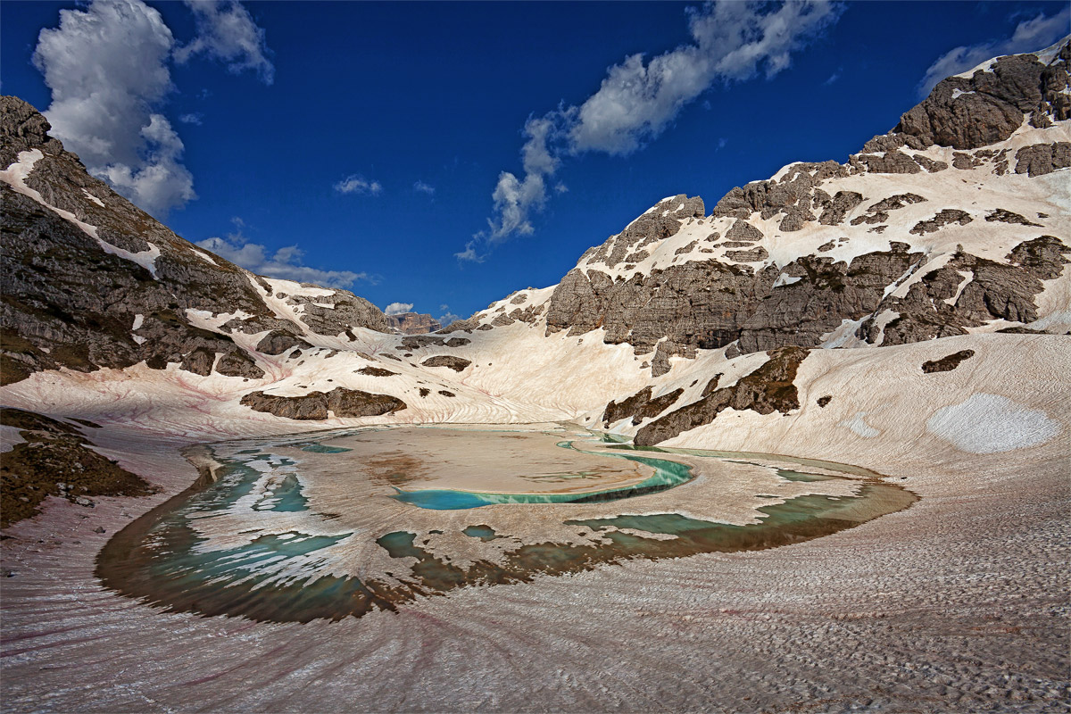 disgelo al Lago Coldai