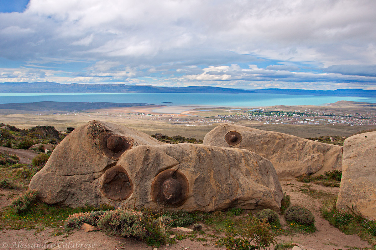 El calafate vista dall'altopiano