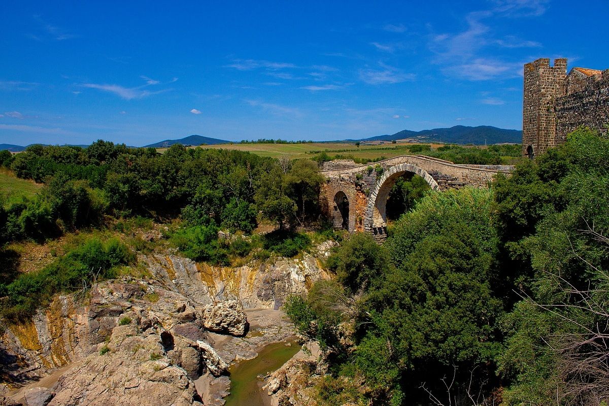 Vulci:Ponte Romano e Castello