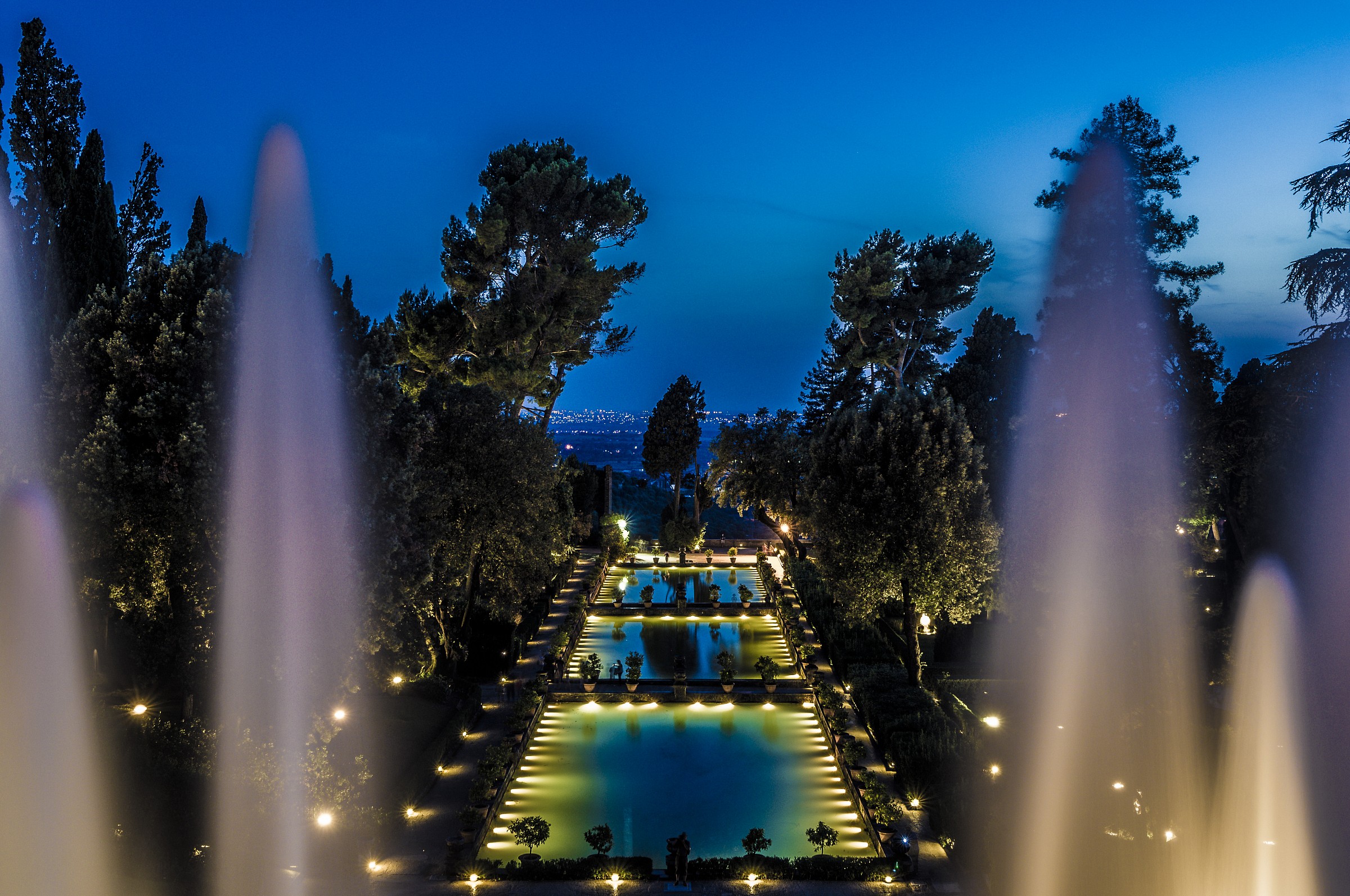 Villa d'este ora blu