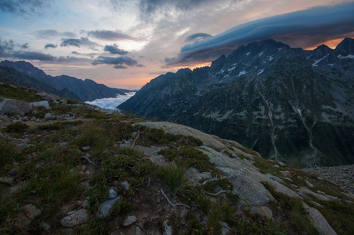 At the dawn of the 30s - Monte Argentera sunrise
