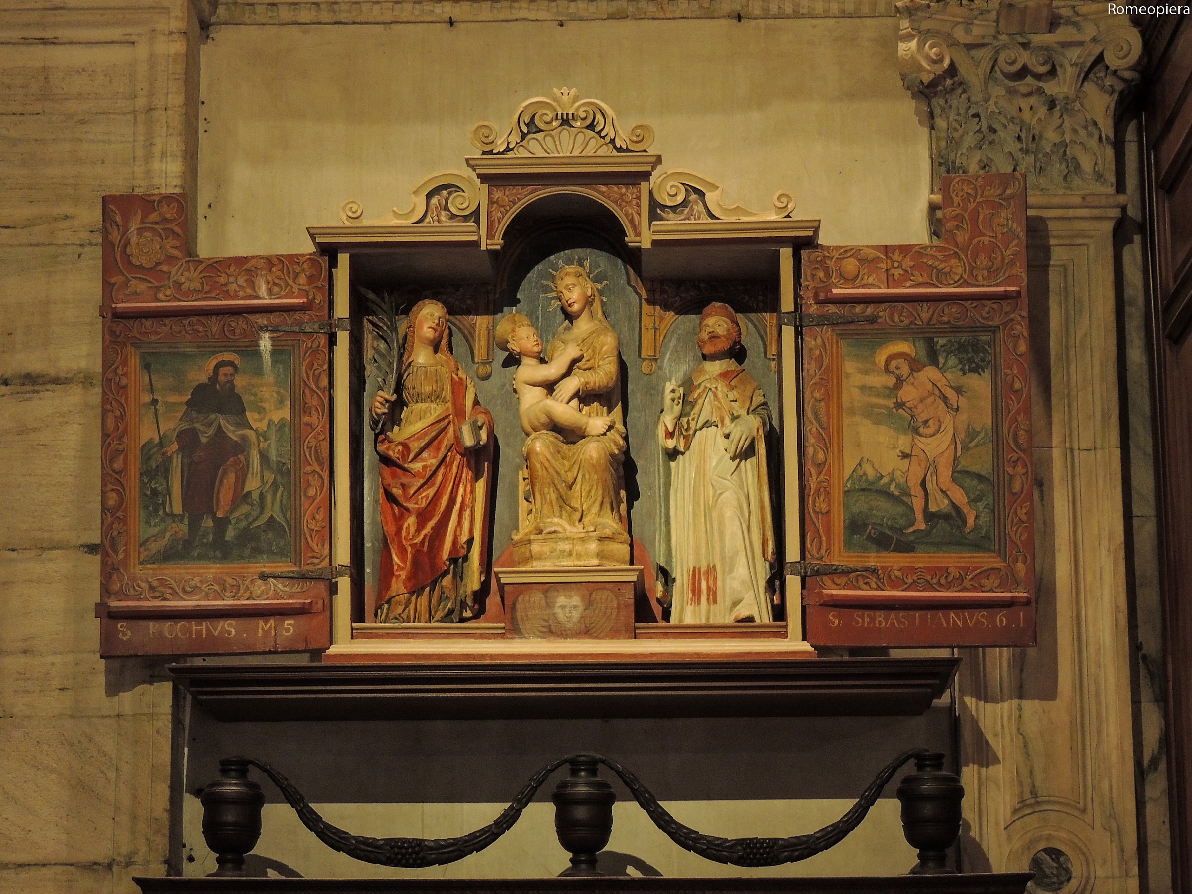 a particular all 'inside of the Basilica