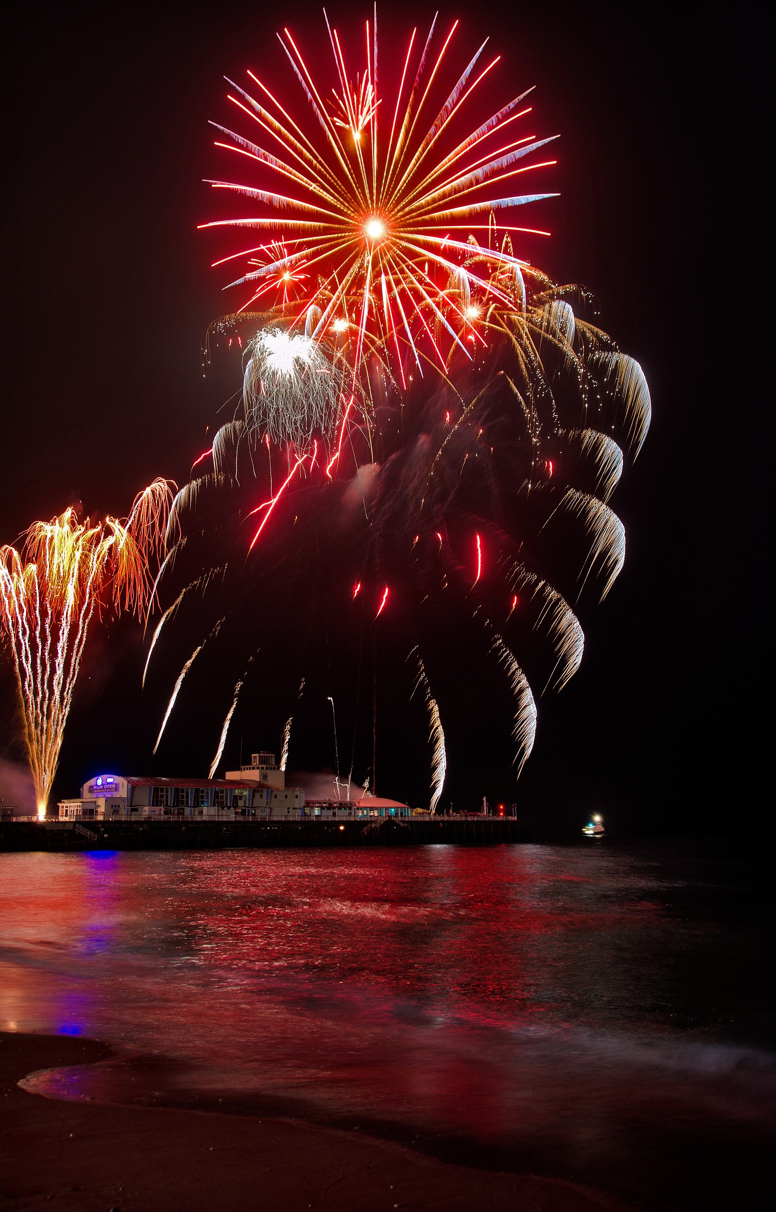 Fireworks on the Pier