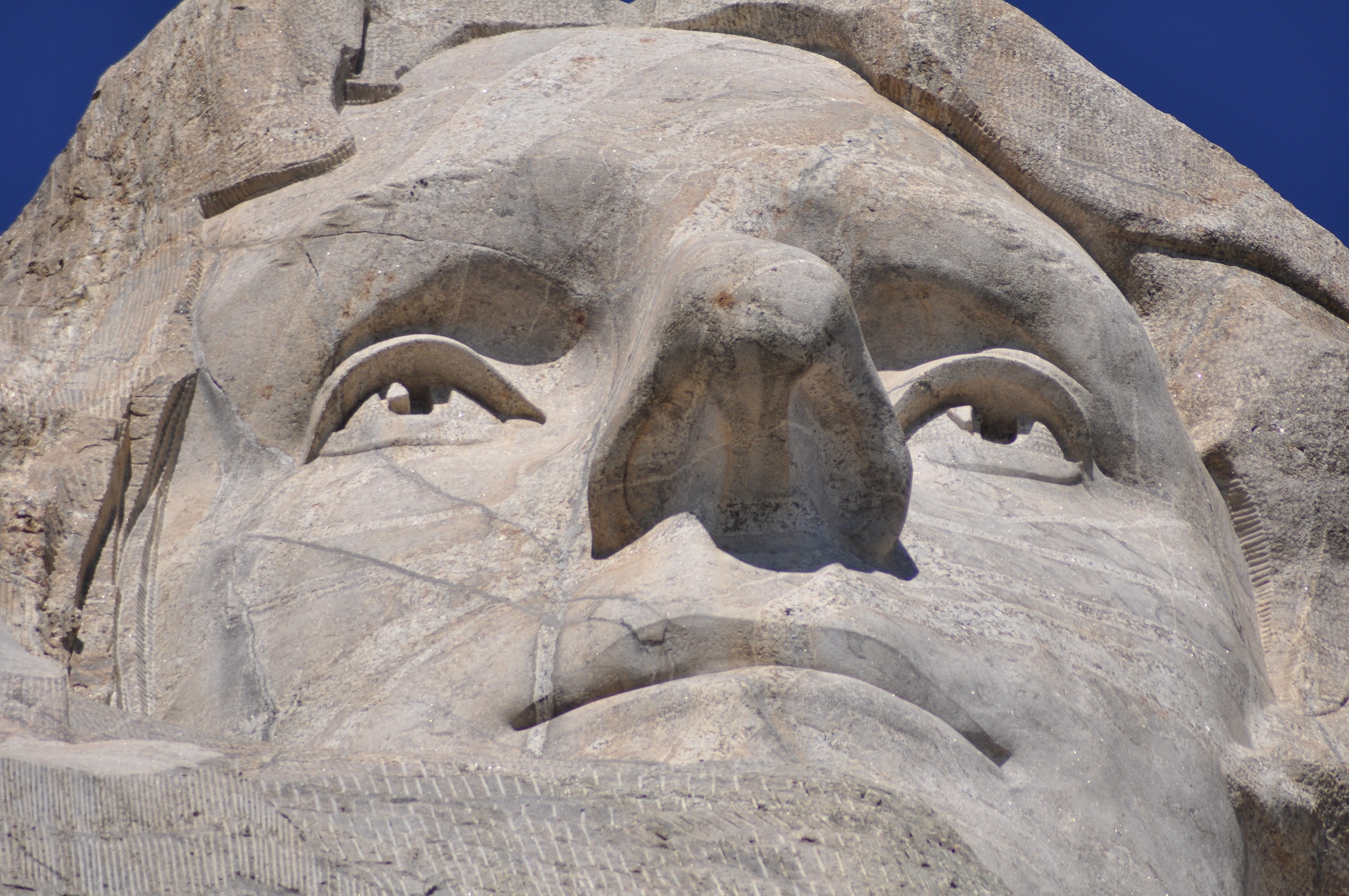 Detail of Mount Rushmore 2