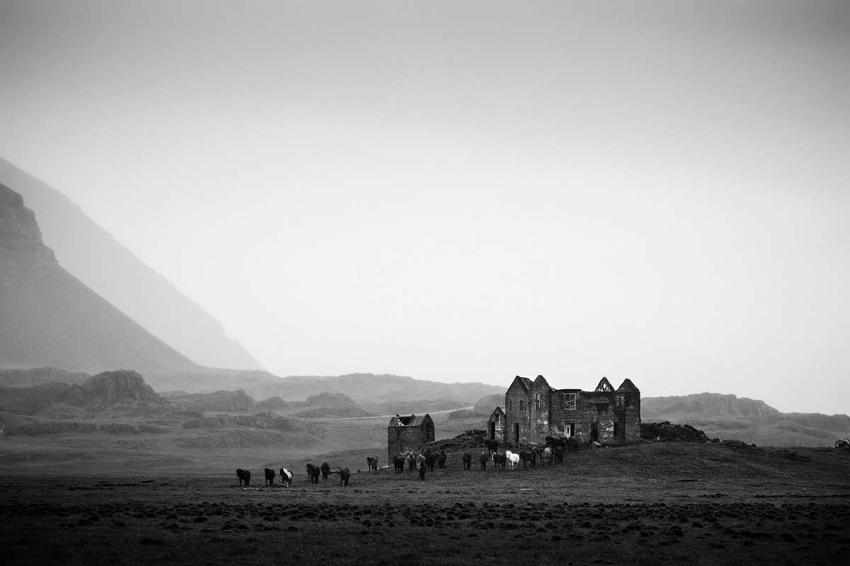 Landscape near Hofn, Iceland