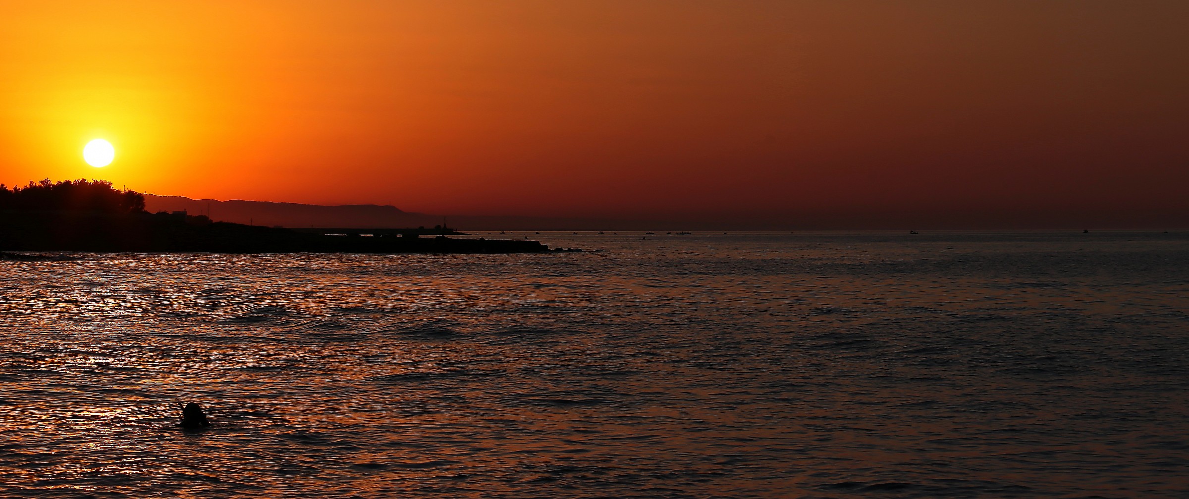 sunset at Ostuni-August 12, 2014