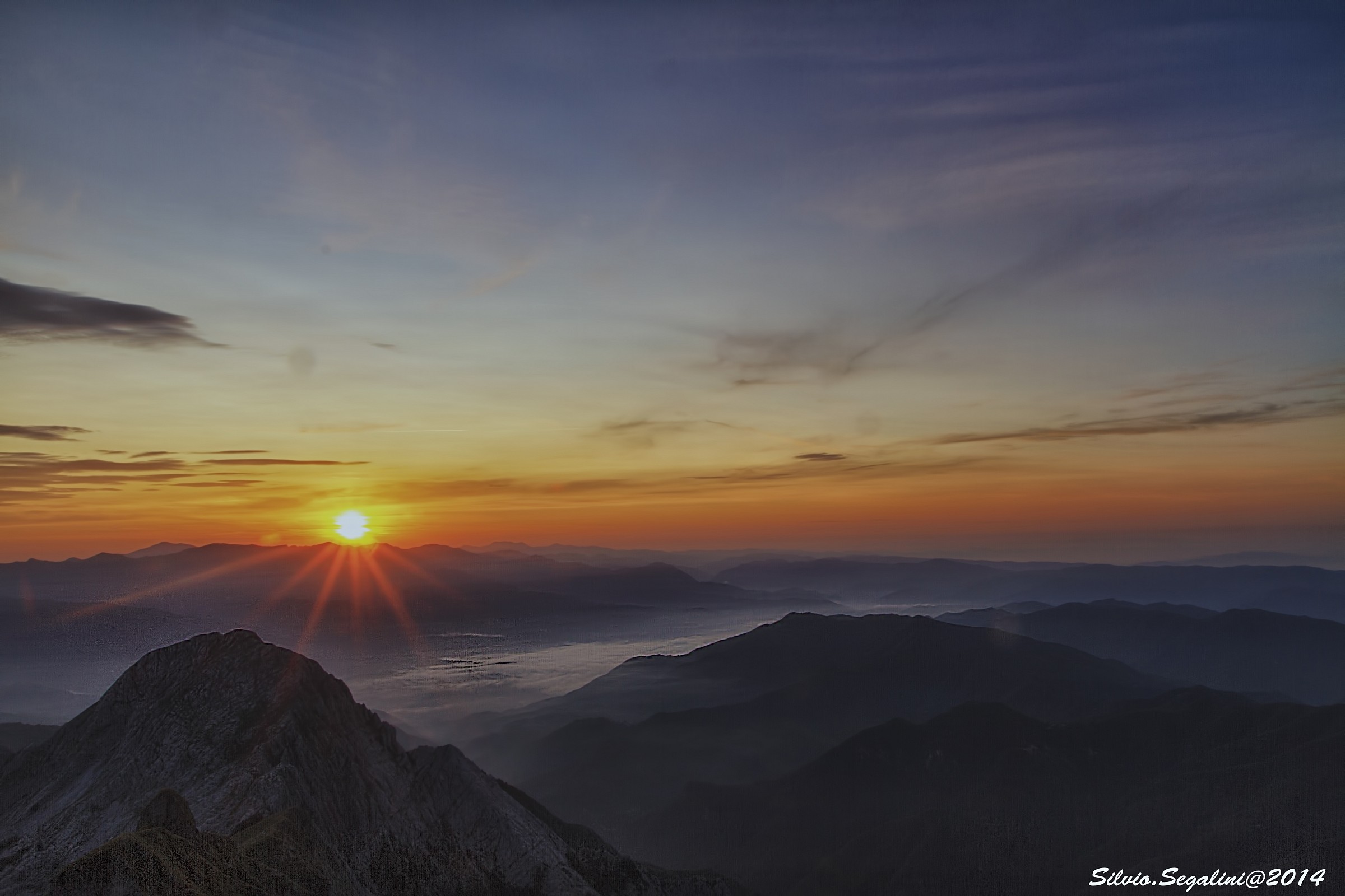 Primo sole (Pania dela croce - LU - )