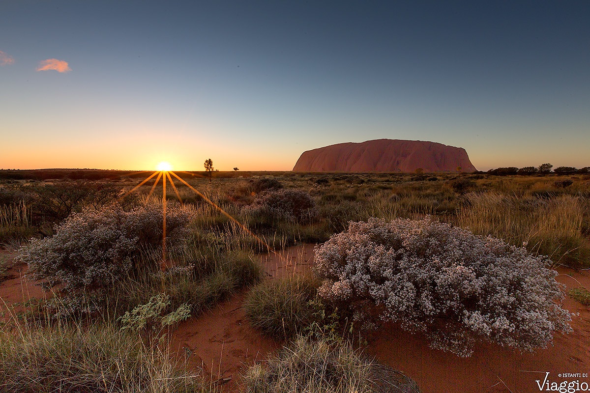 Alba a Ayers Rock