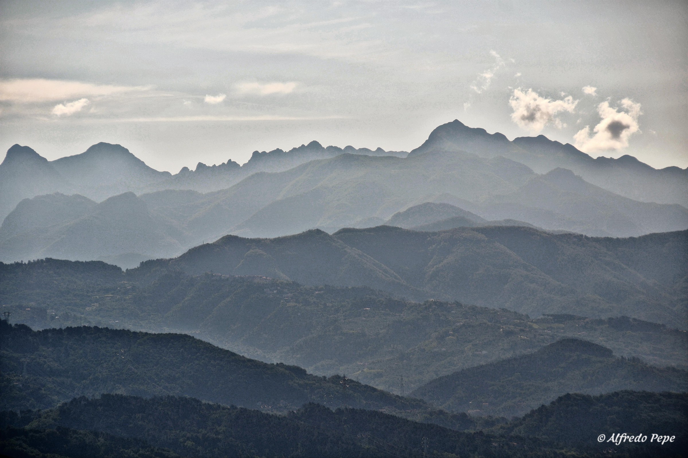 Ligurian mountains