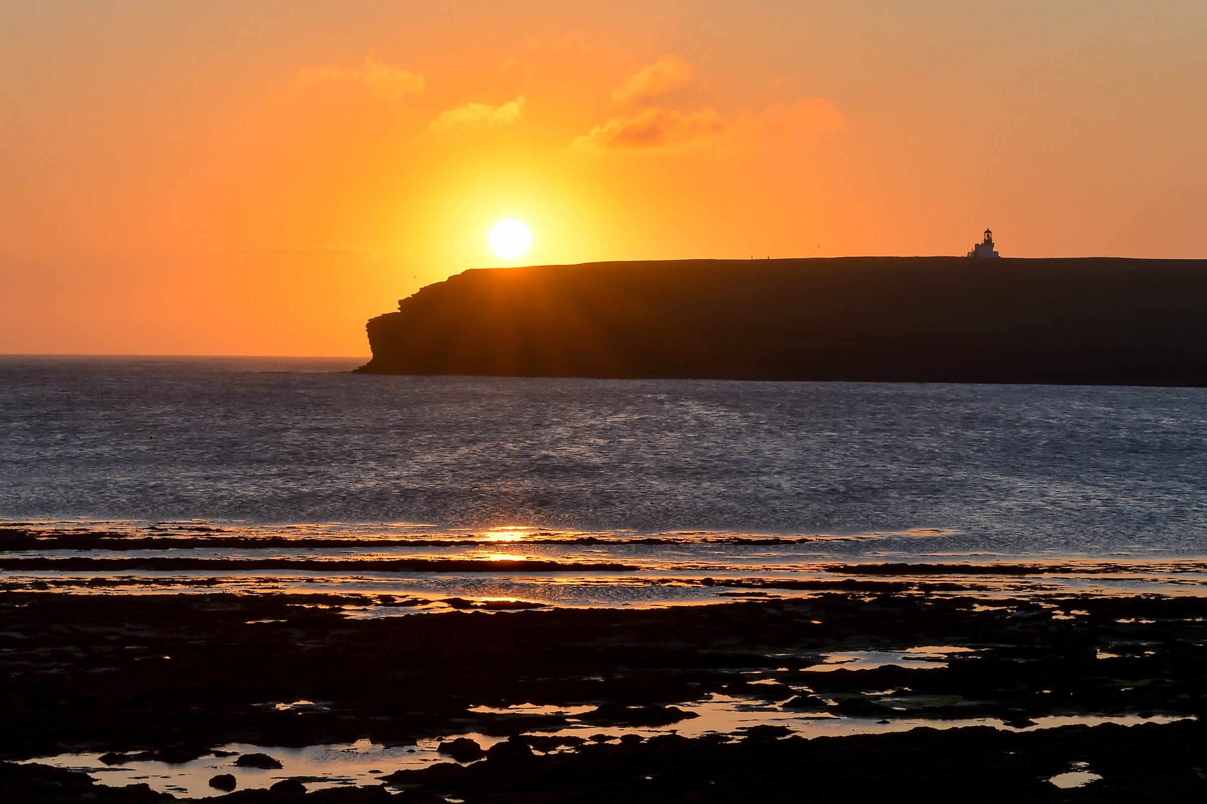 Sunset from the Orkney Islands