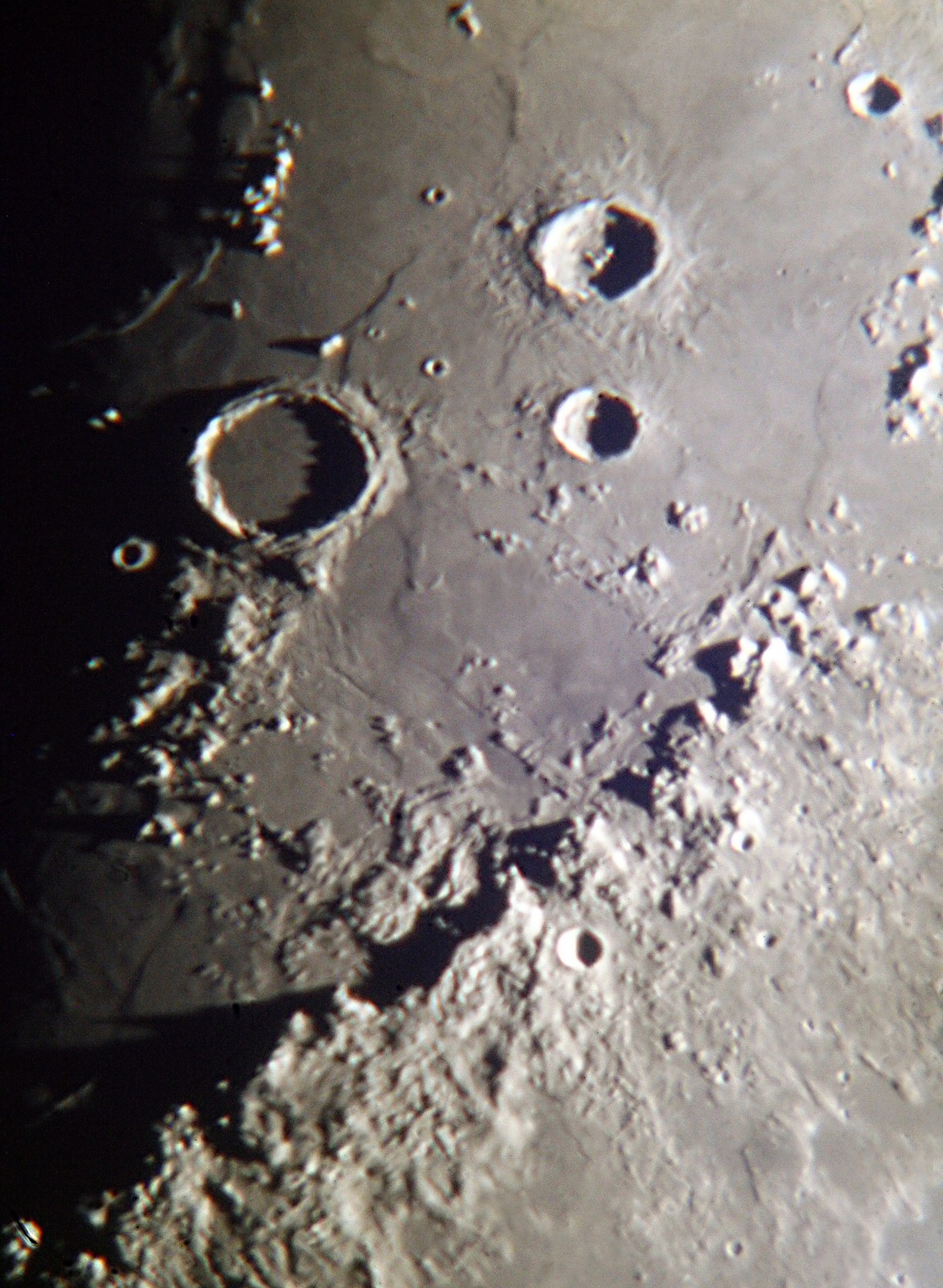 superficie lunare catena degli appennini