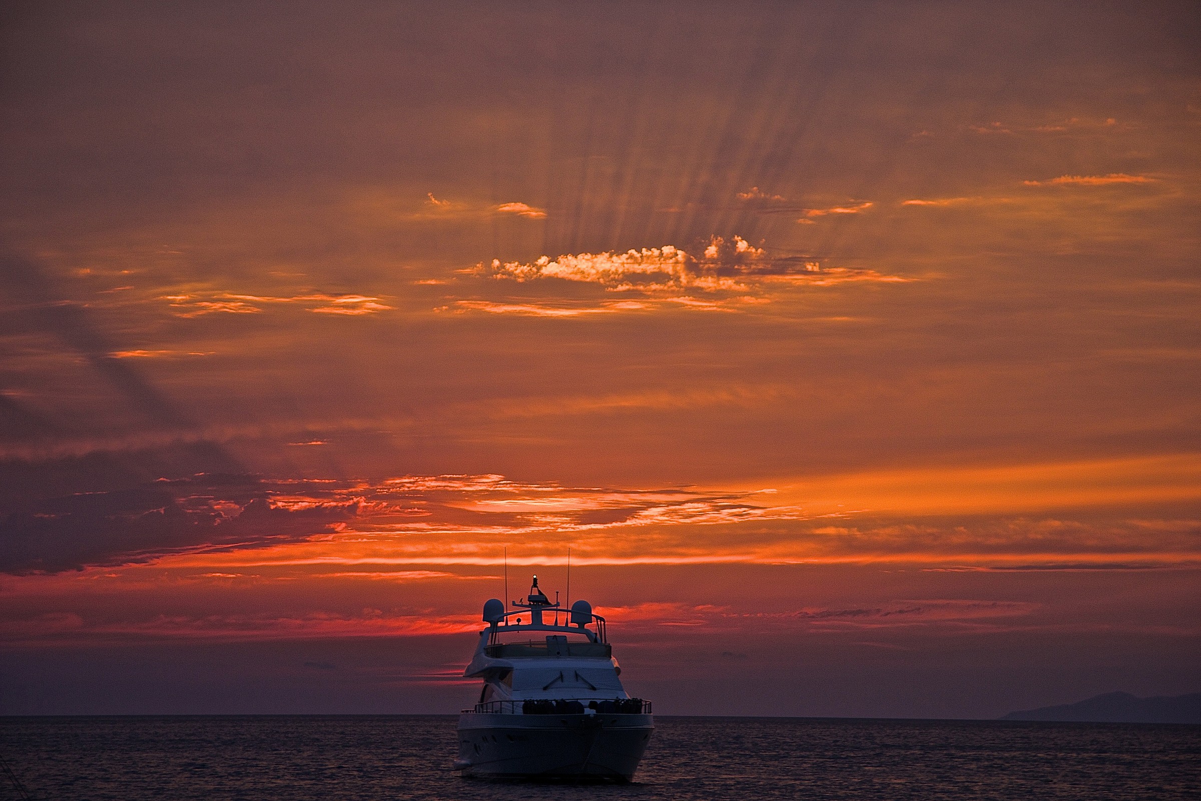 Sunset Island of Elba