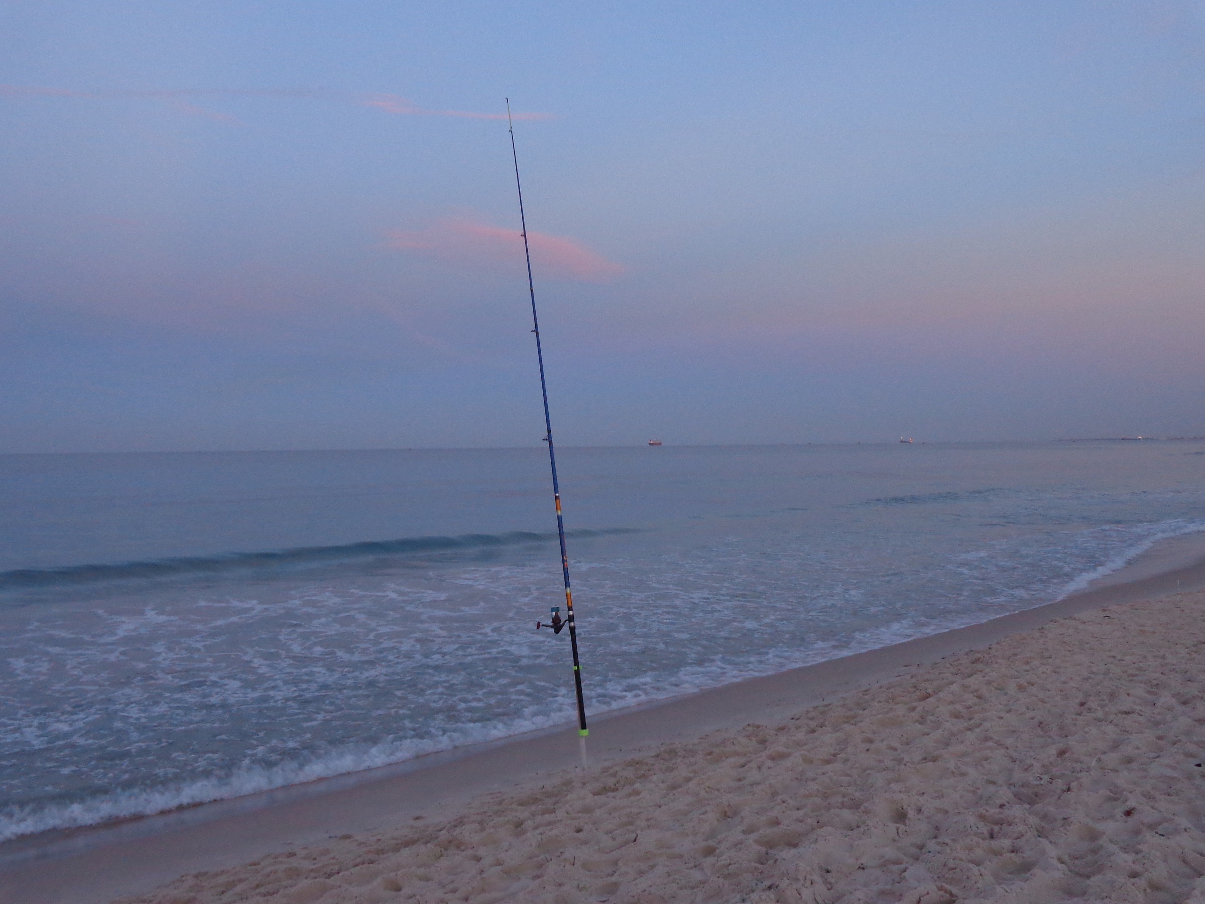 Silenziosa attesa al calar della sera