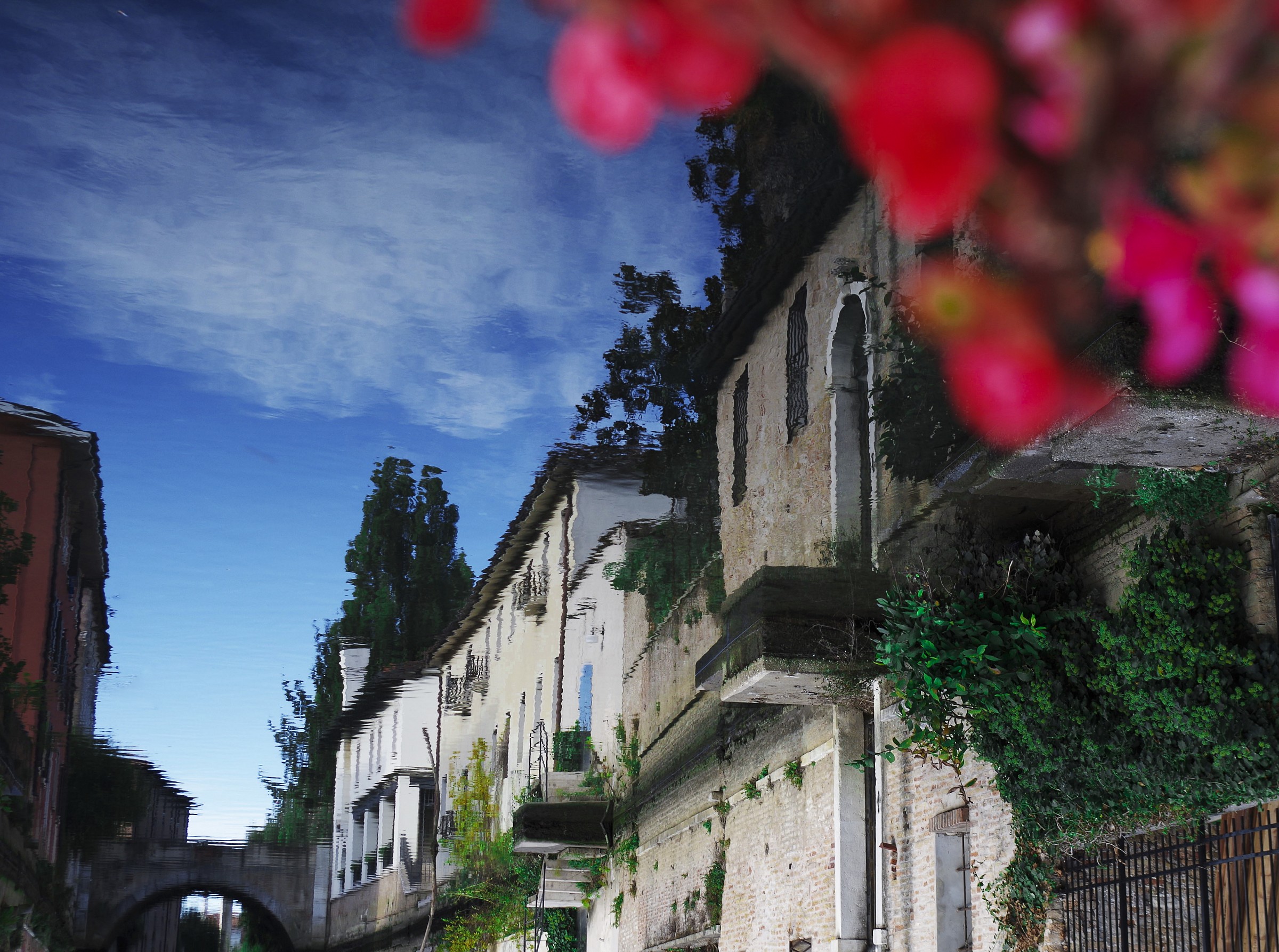 Portogruaro is reflected