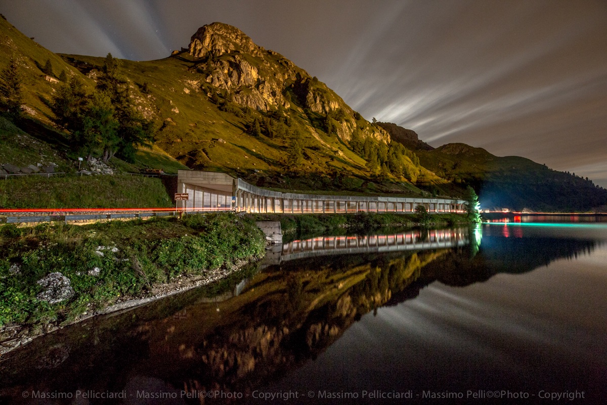 Reflections of Lake Fedaia
