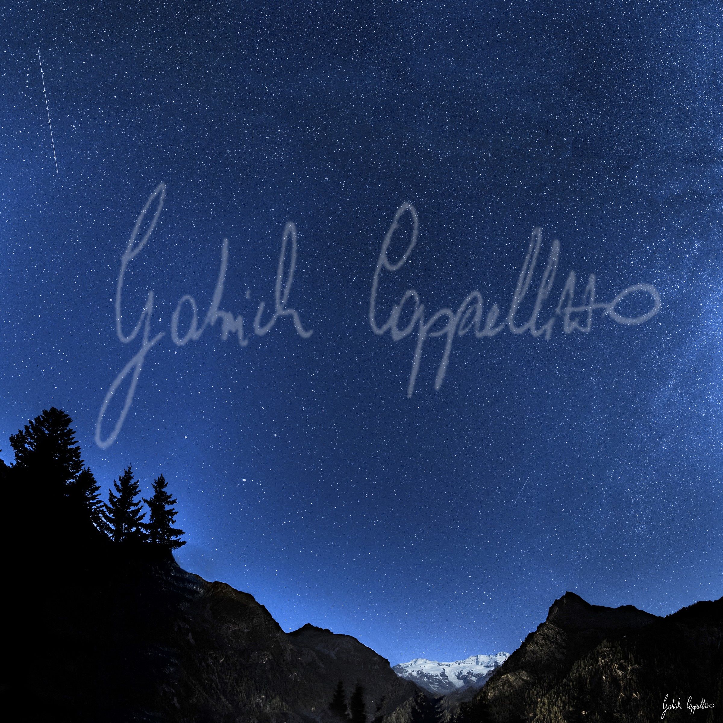 Monte Rosa, sotto un mare di stelle al chiaro di luna