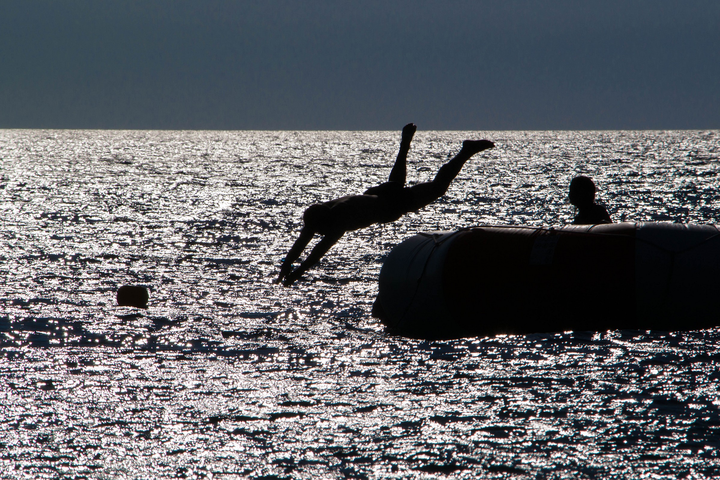 Un tuffo atteso con molta pazienza