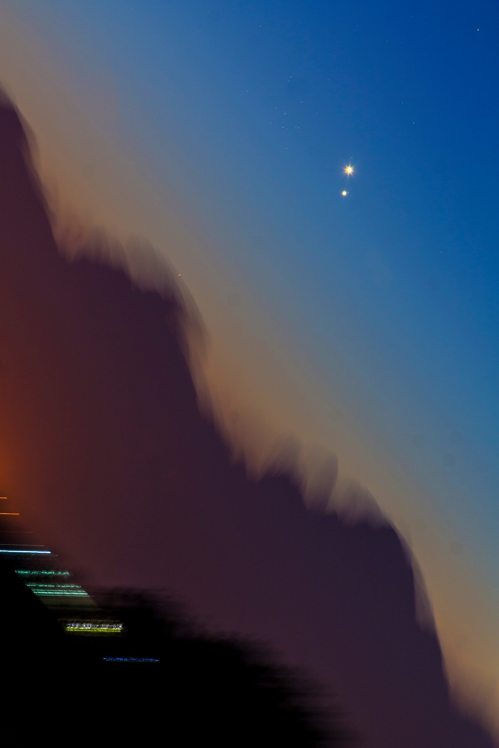 Jupiter and Venus Conjunction close (18/08/2014)